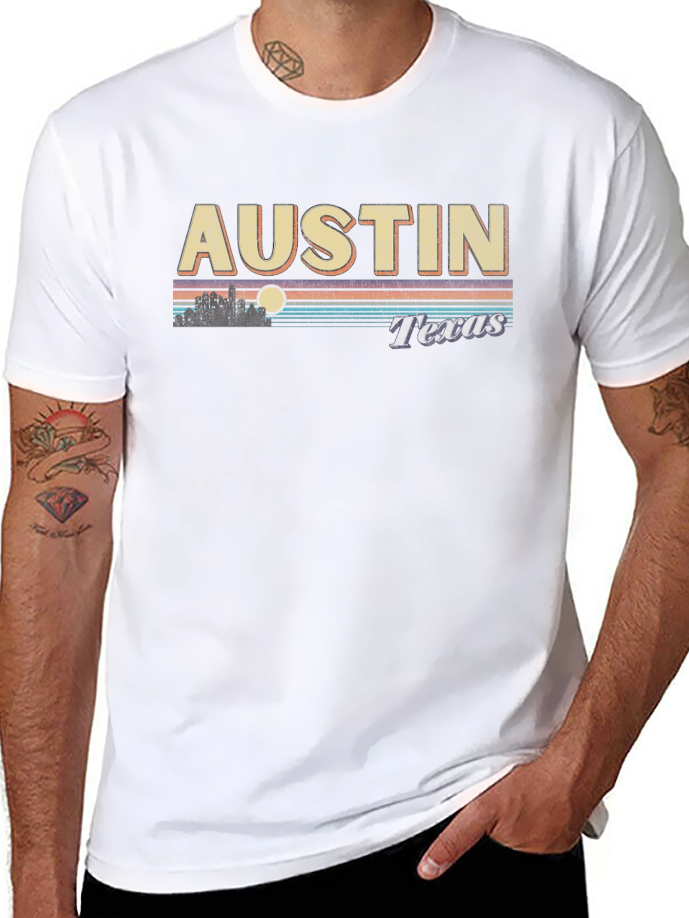 Austin Texas Retro T-Shirt
