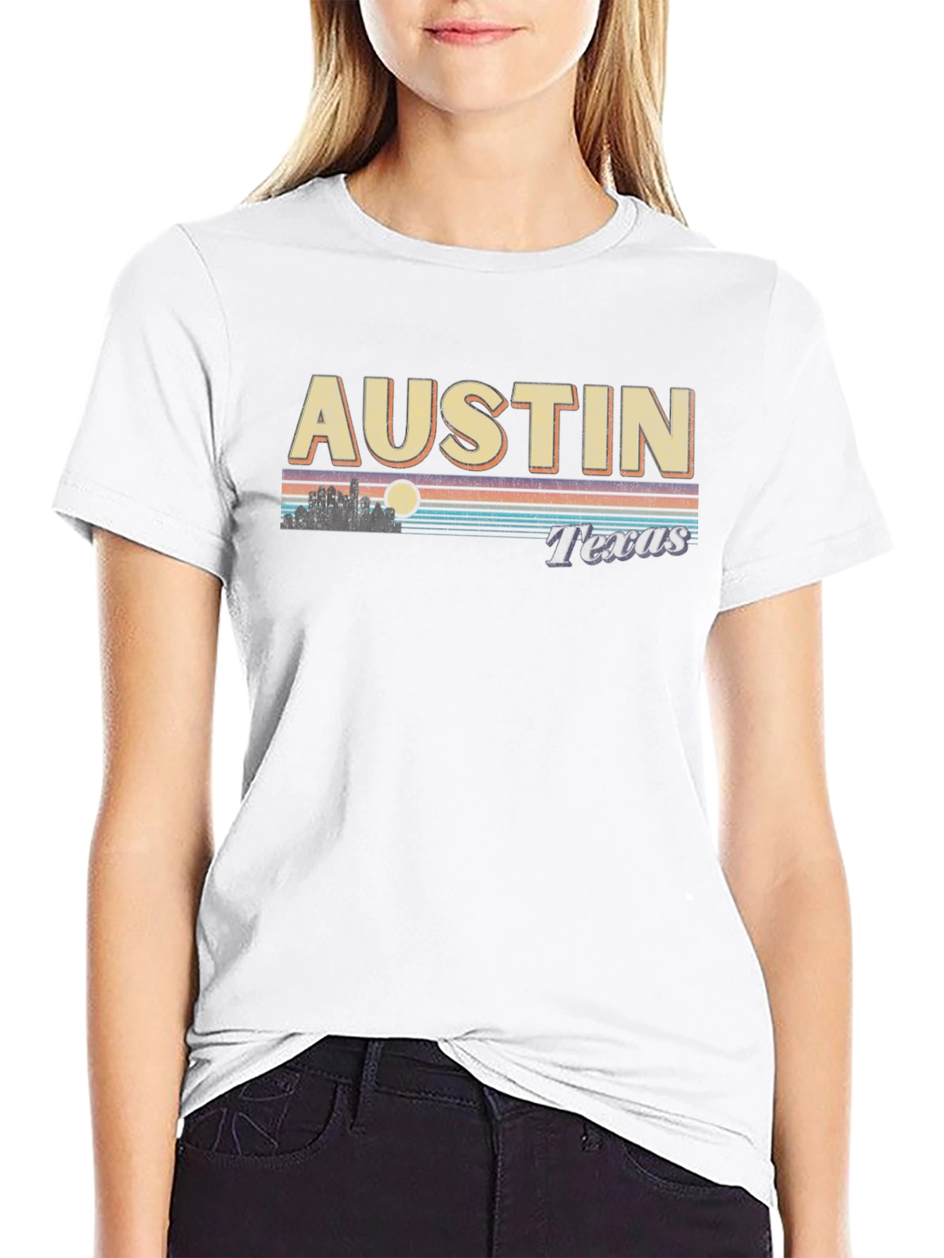 Austin Texas Retro T-Shirt