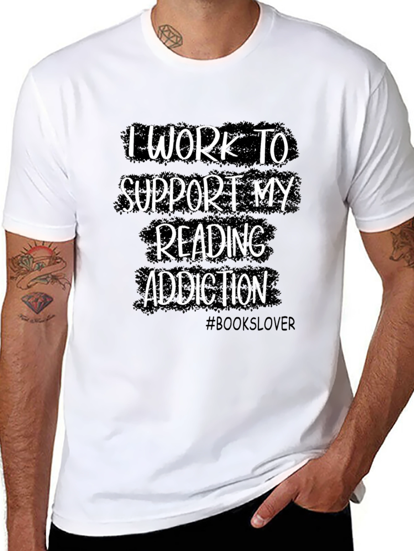 Reading Addiction T-Shirt - Book Lover Tee