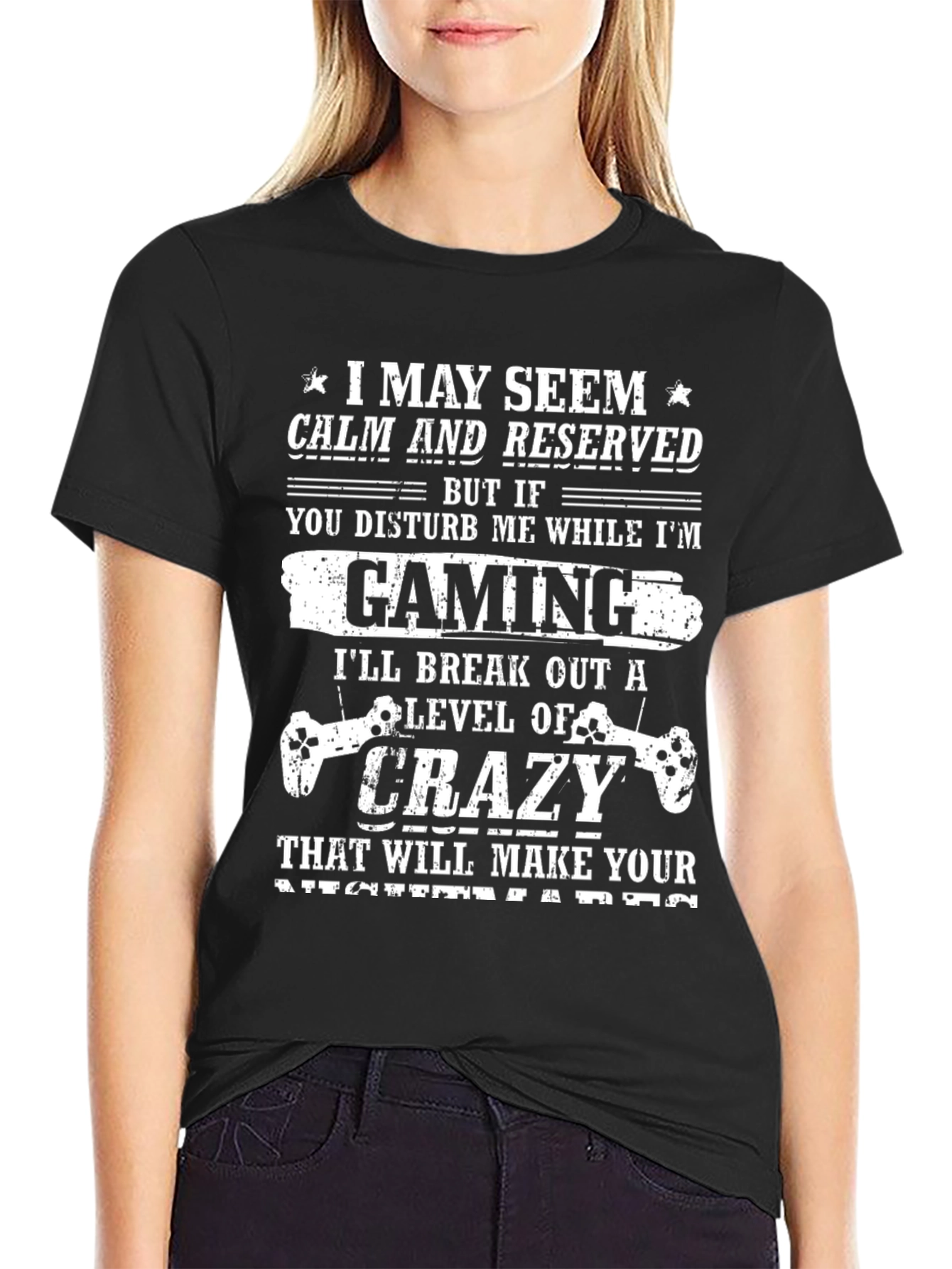 Gamer T-Shirt: Crazy Level Unleashed