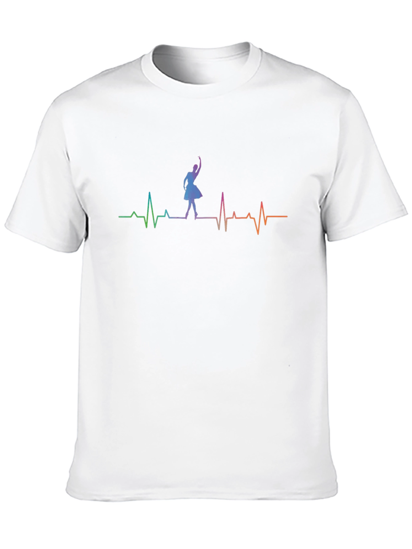 Ballet Heartbeat T-Shirt - Dancer Pulse Tee