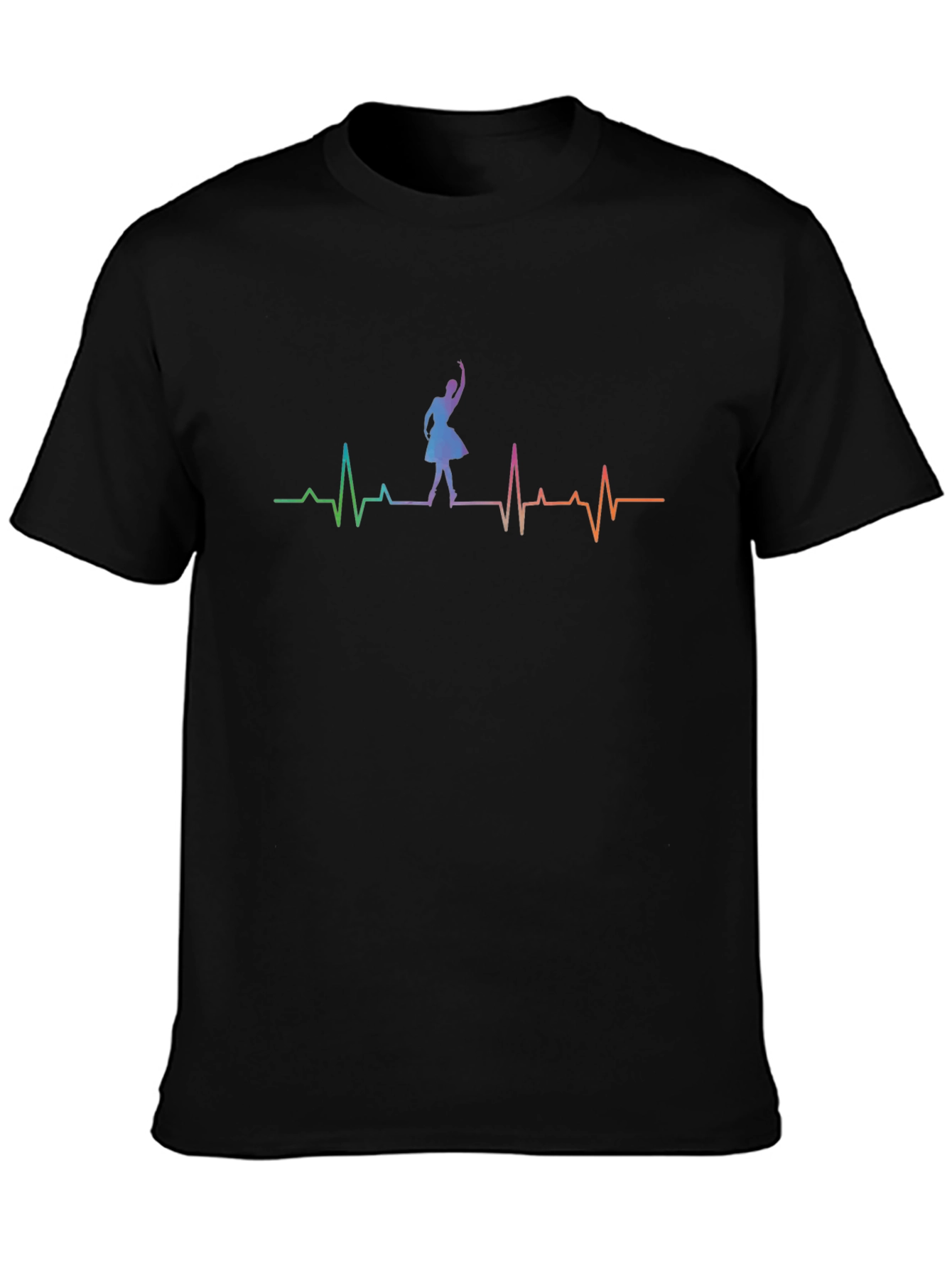 Ballet Heartbeat T-Shirt - Dancer Pulse Tee
