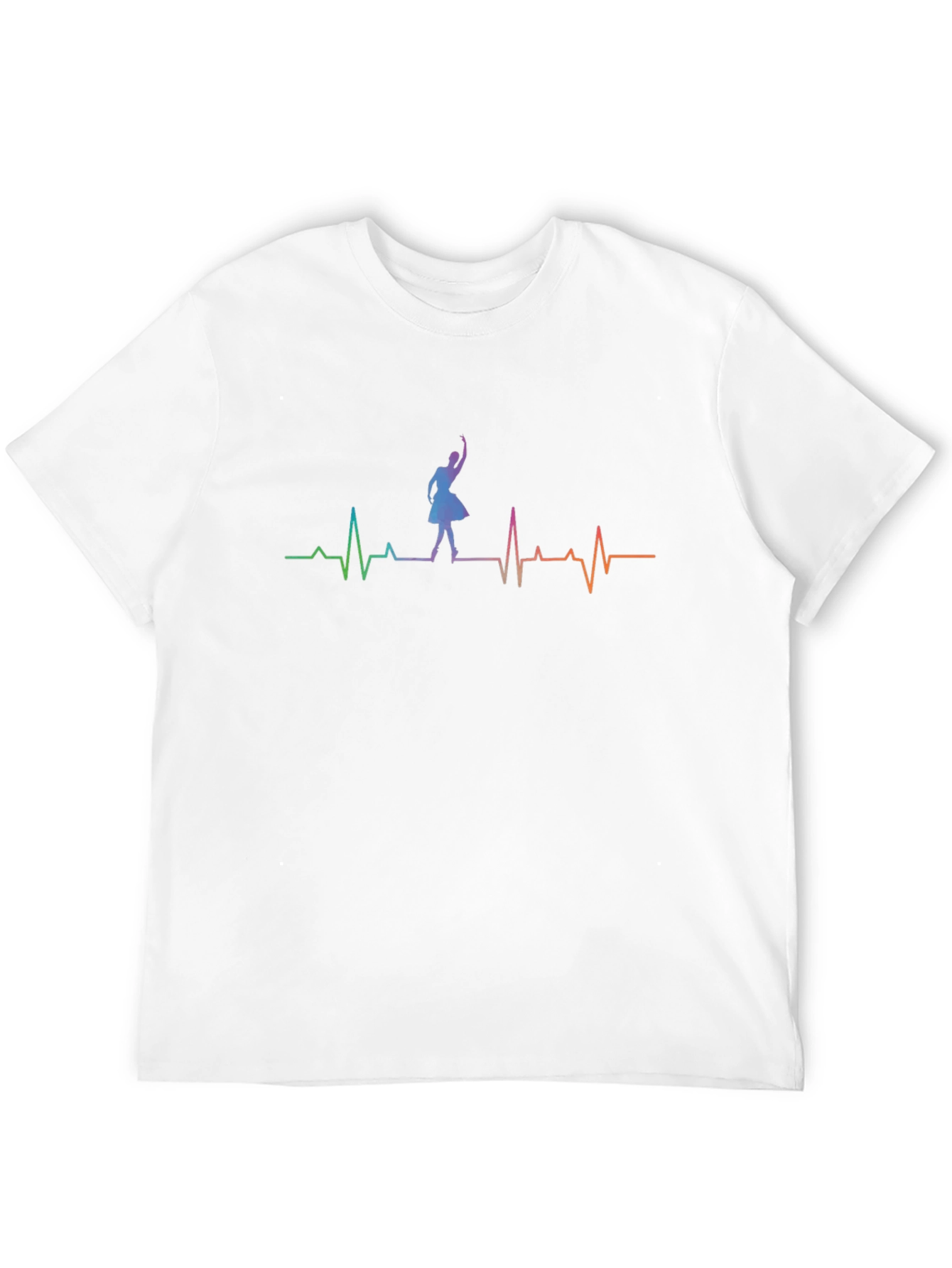 Ballet Heartbeat T-Shirt - Dancer Pulse Tee