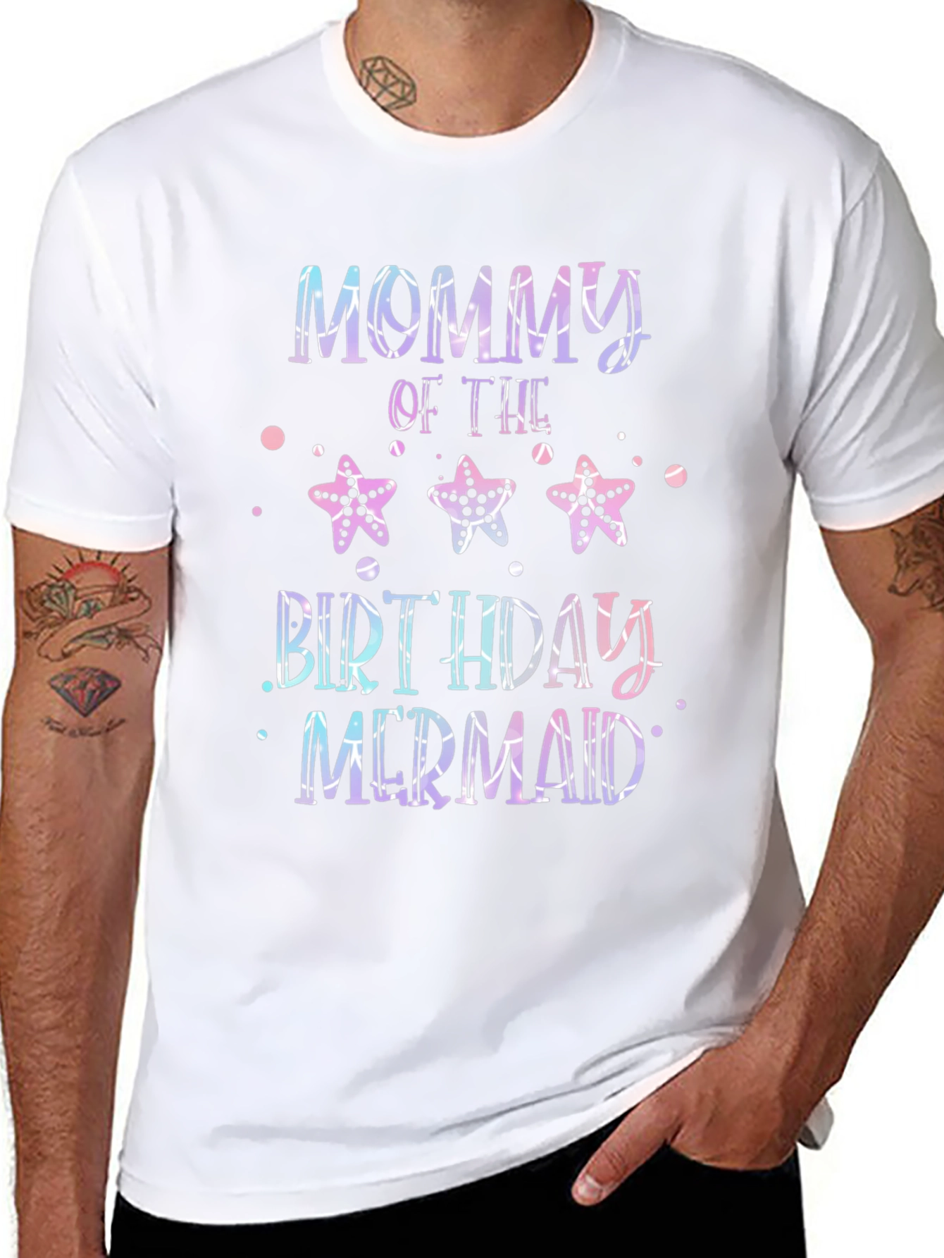 Mommy of the Birthday Mermaid T-Shirt