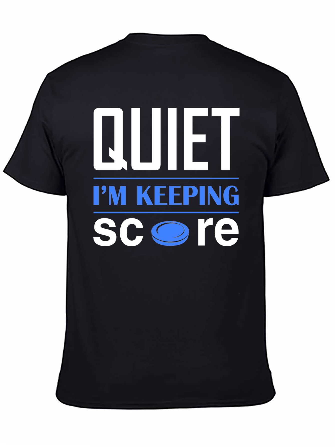 Quiet Im Keeping Score Graphic T-Shirt