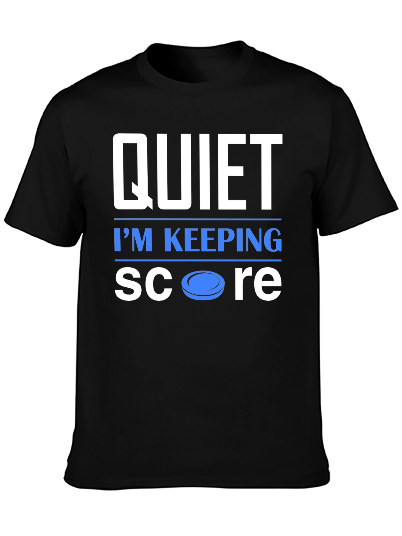 Quiet Im Keeping Score Graphic T-Shirt