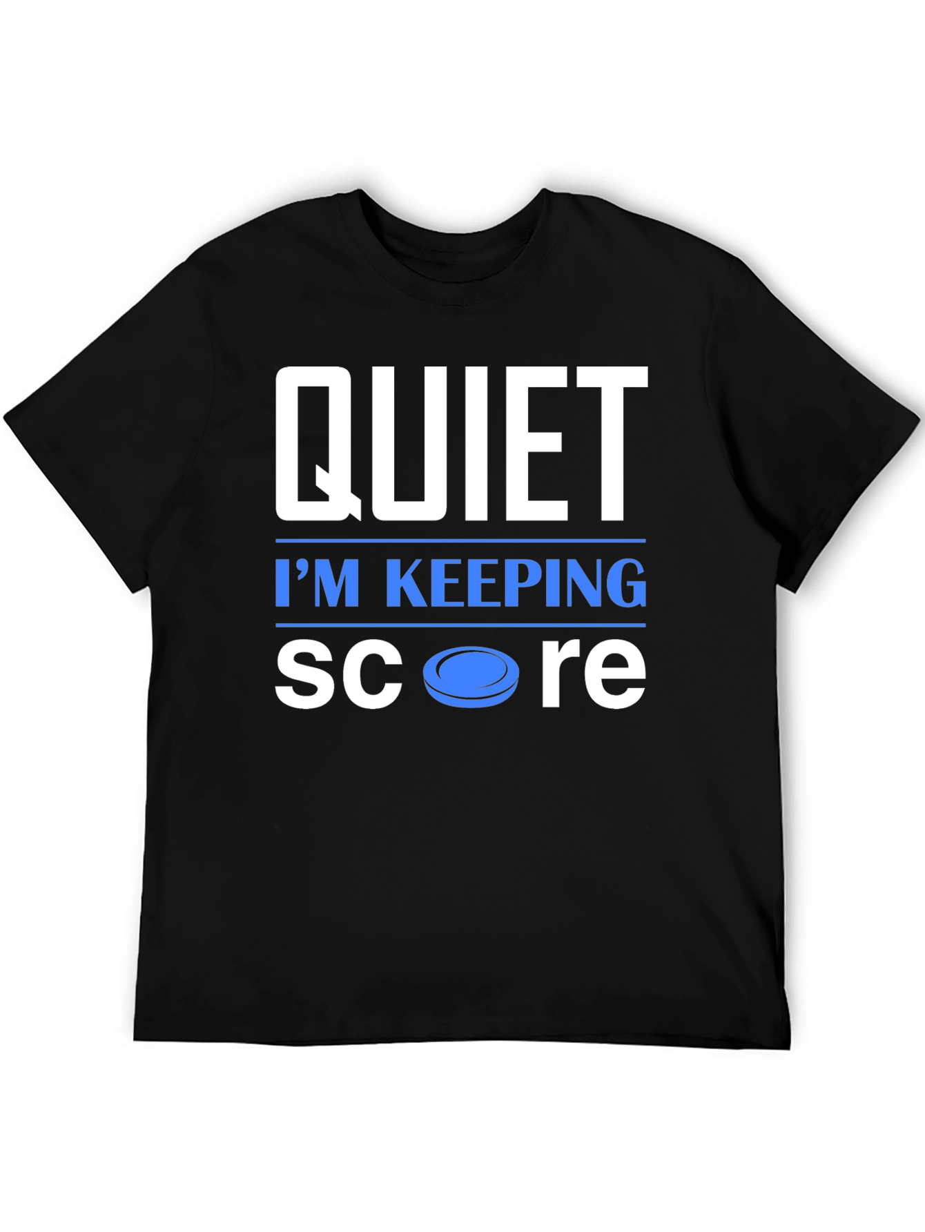 Quiet Im Keeping Score Graphic T-Shirt