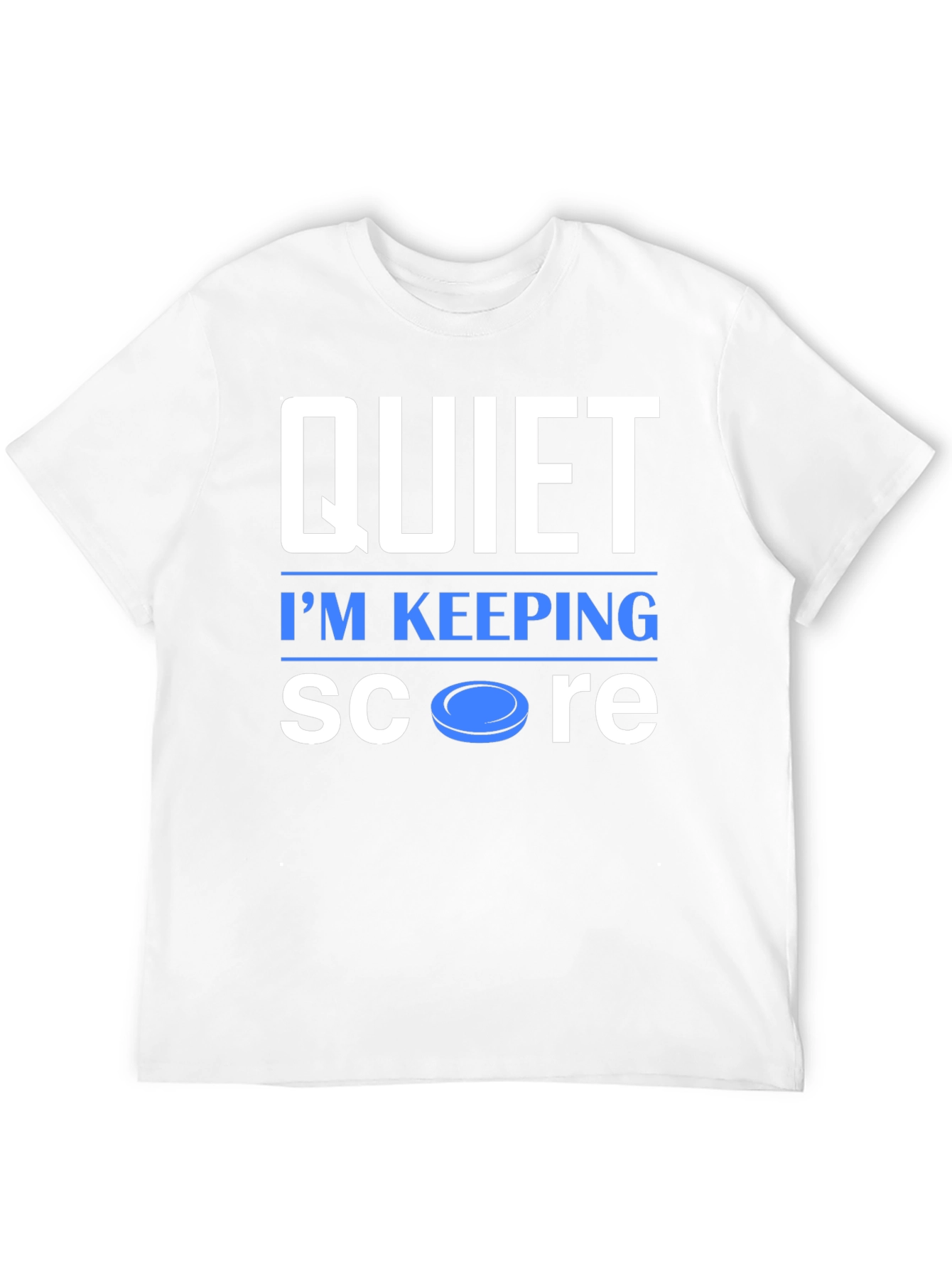Quiet Im Keeping Score Graphic T-Shirt