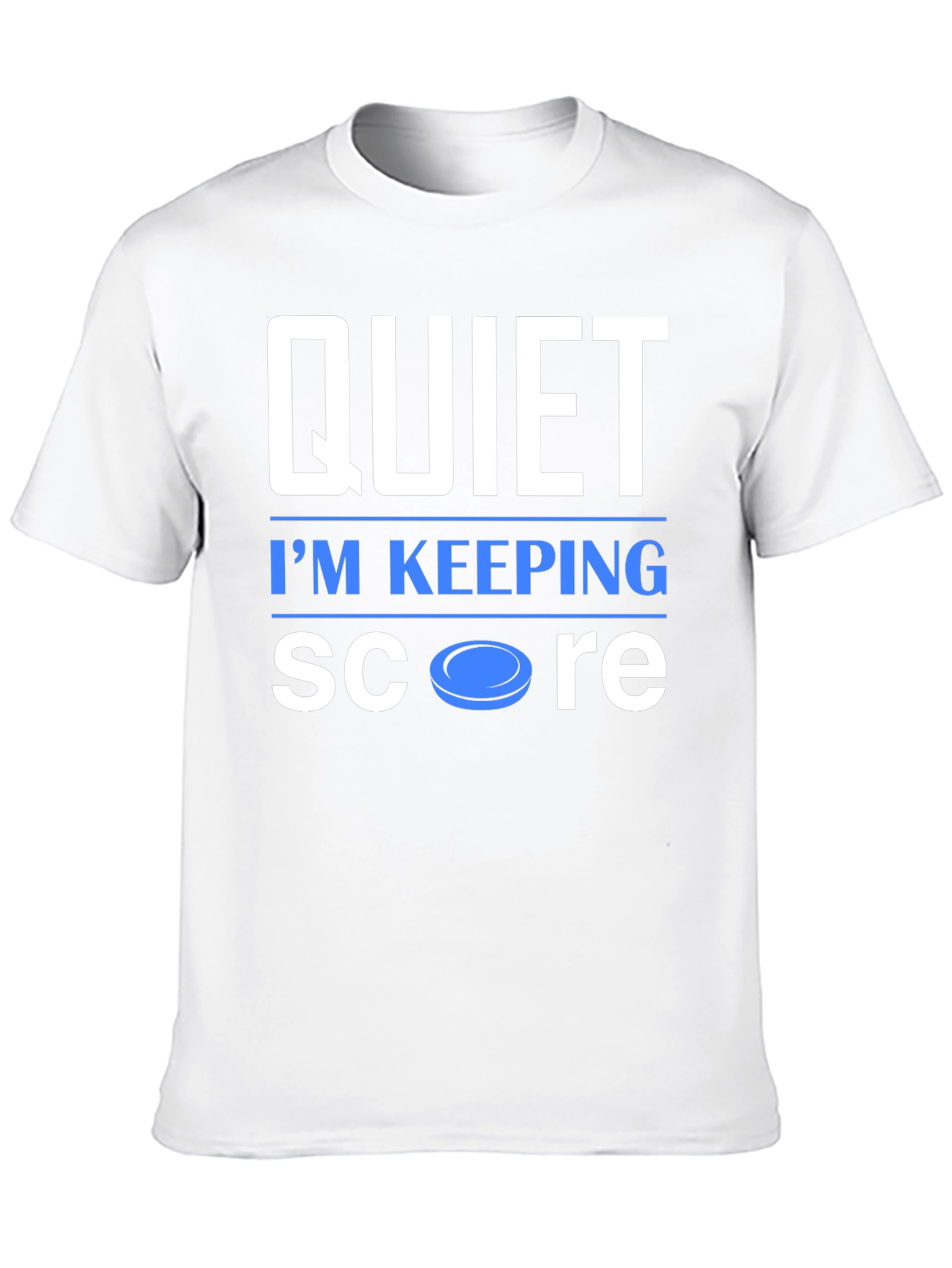 Quiet Im Keeping Score Graphic T-Shirt