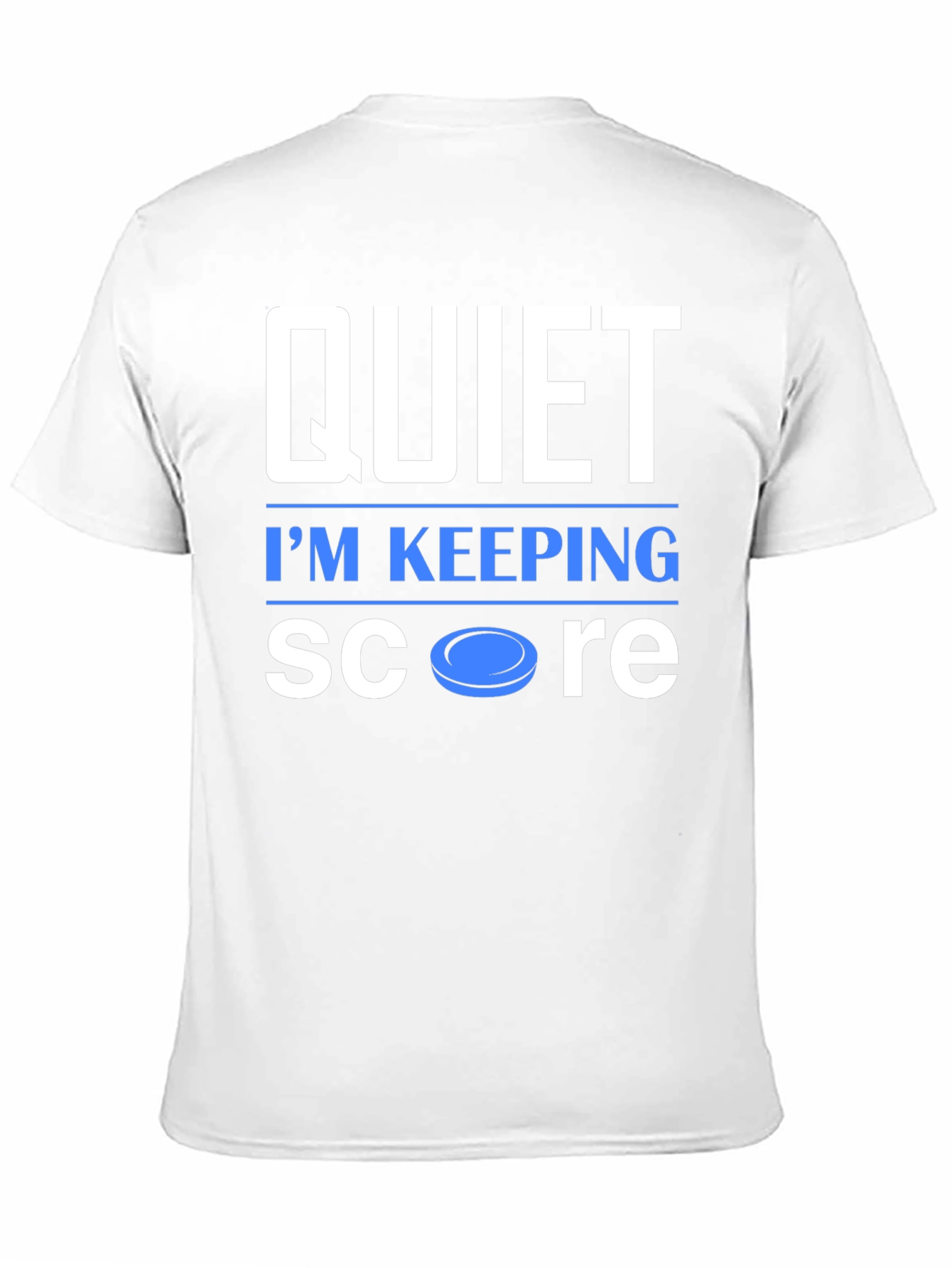 Quiet Im Keeping Score Graphic T-Shirt