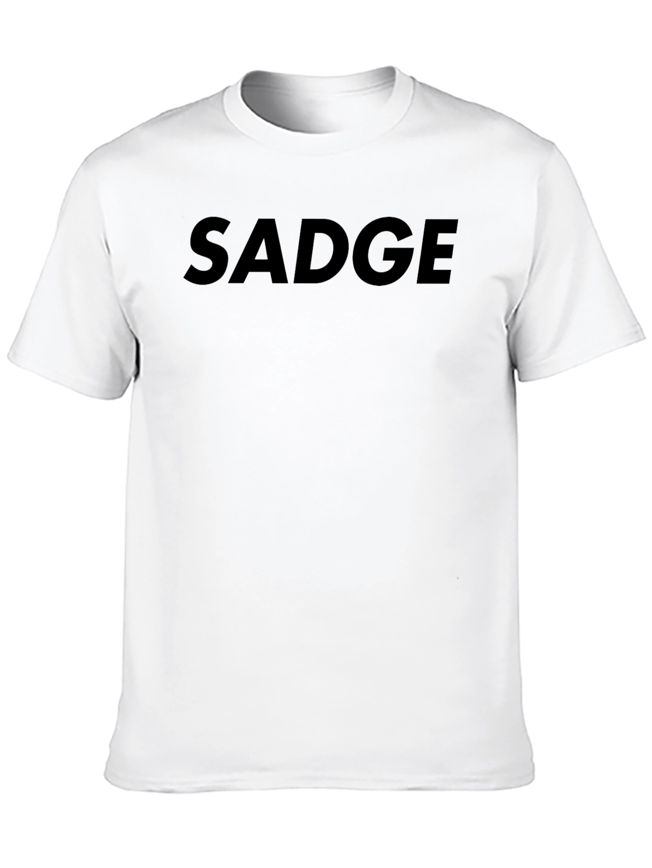 Sadge Graphic T-Shirt - Classic Black Tee