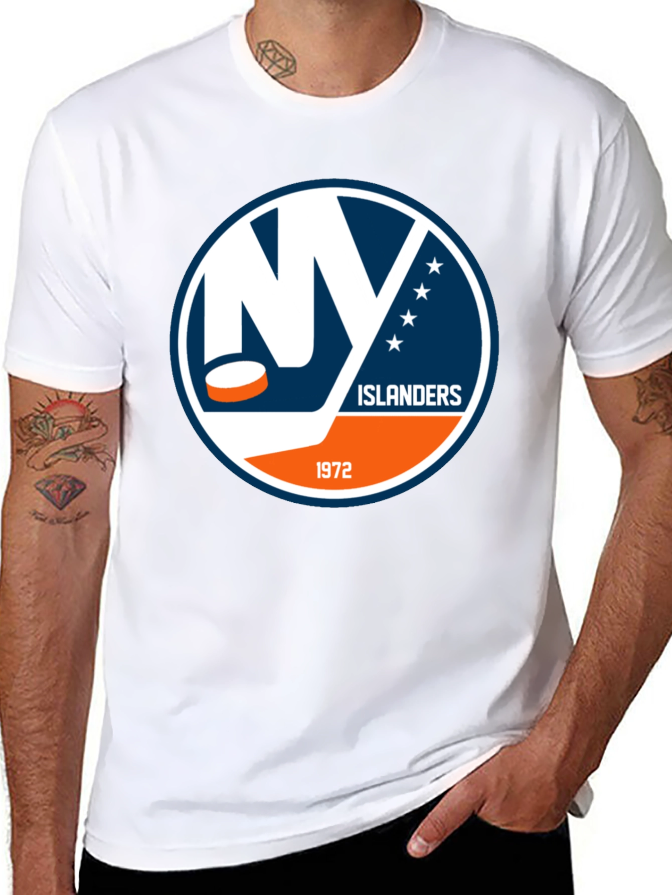 NY Islanders Hockey Graphic T-Shirt