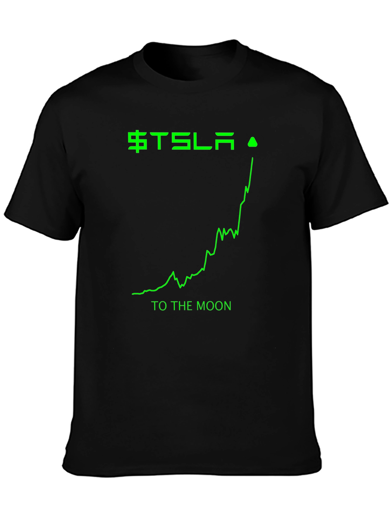 Tesla Stock Crypto Meme T-Shirt To the Moon