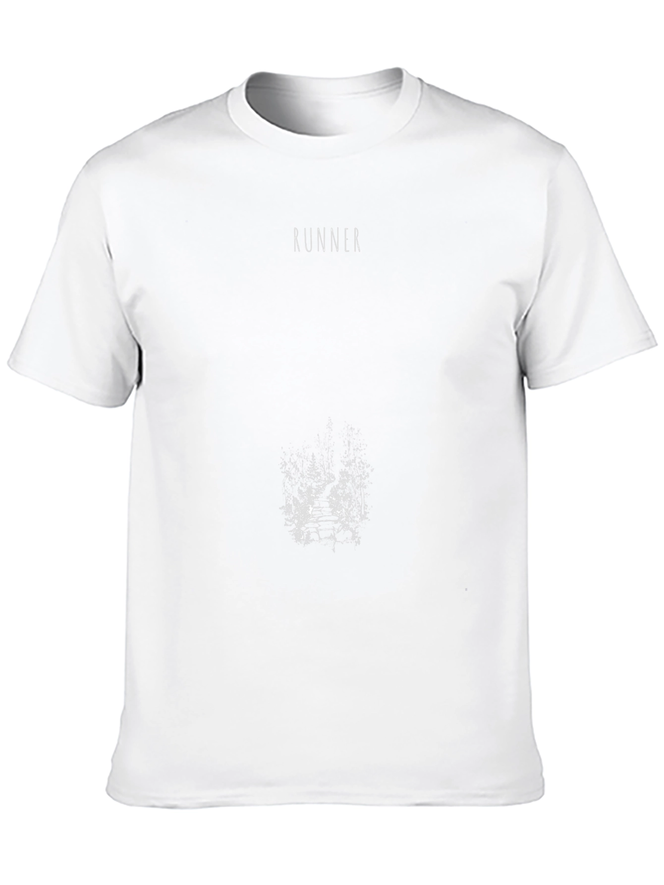 Runner Black Graphic Tee
