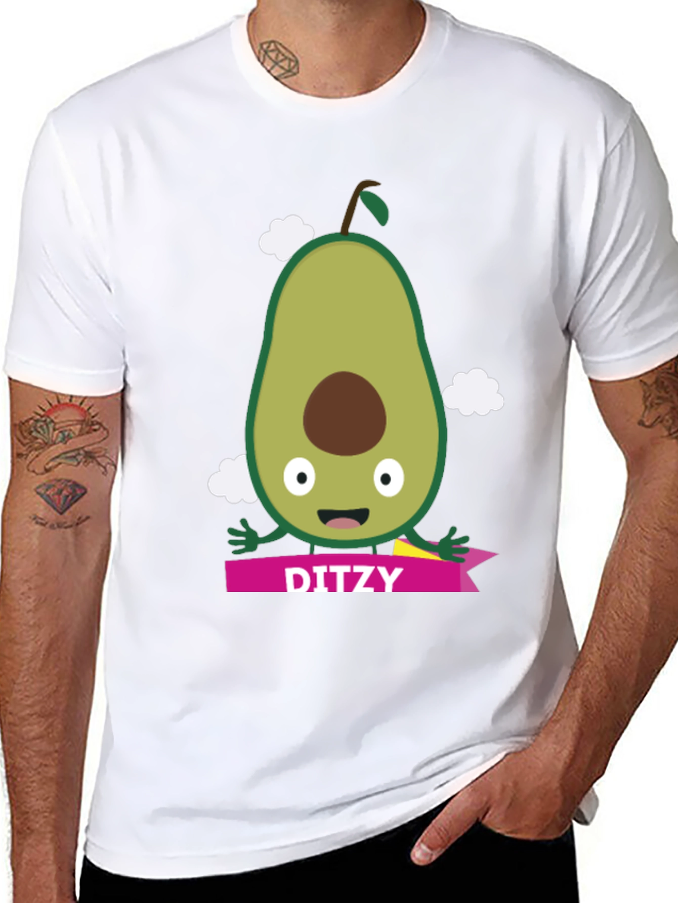 DITZY Avocado Graphic T-Shirt