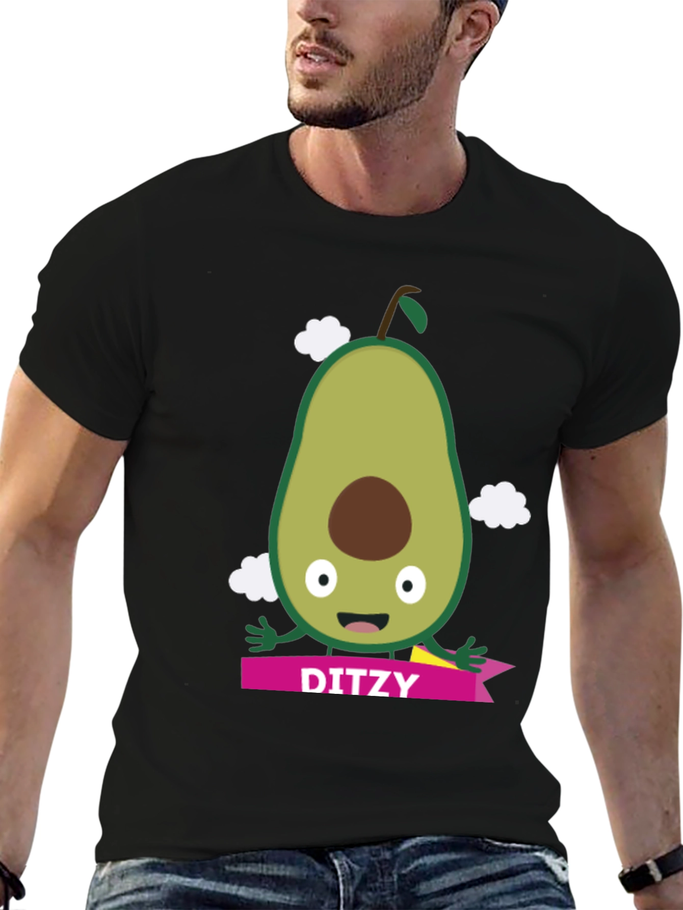 DITZY Avocado Graphic T-Shirt