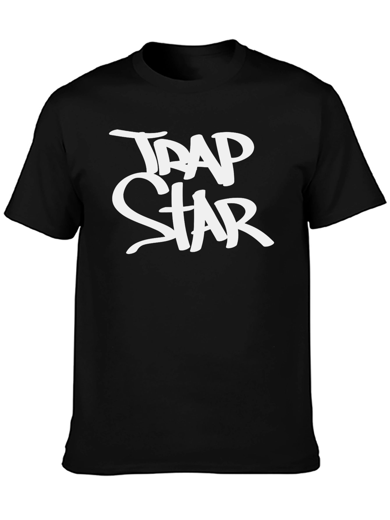 Trapstar Graphic Tee - Black Cotton T-Shirt