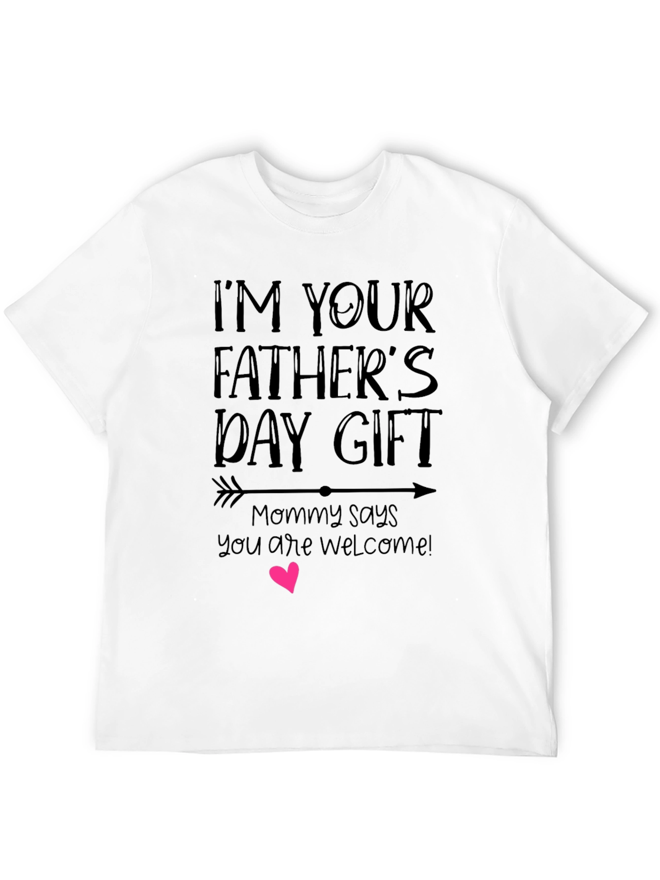 Fathers Day Gift Black T-Shirt