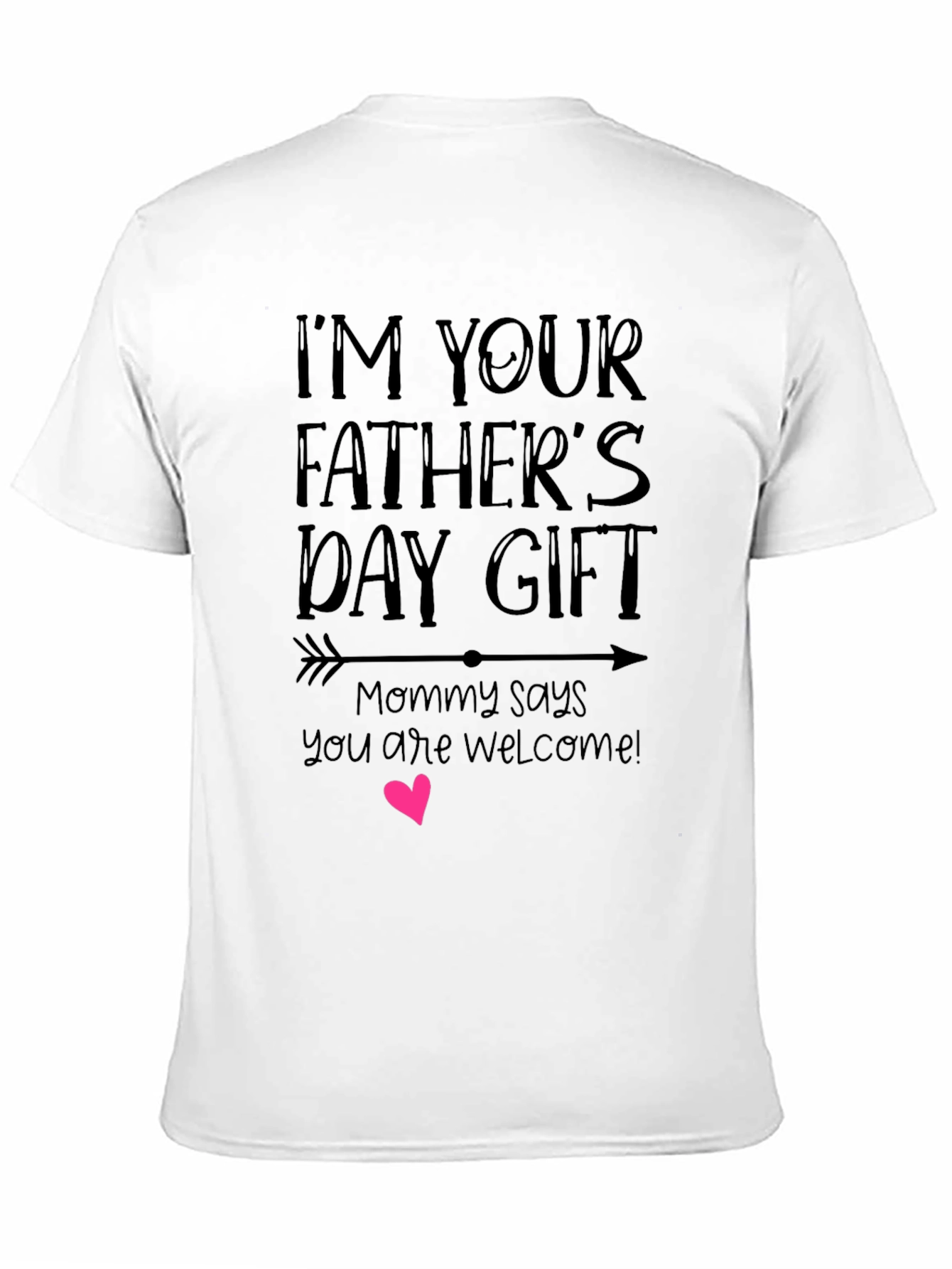 Fathers Day Gift Black T-Shirt