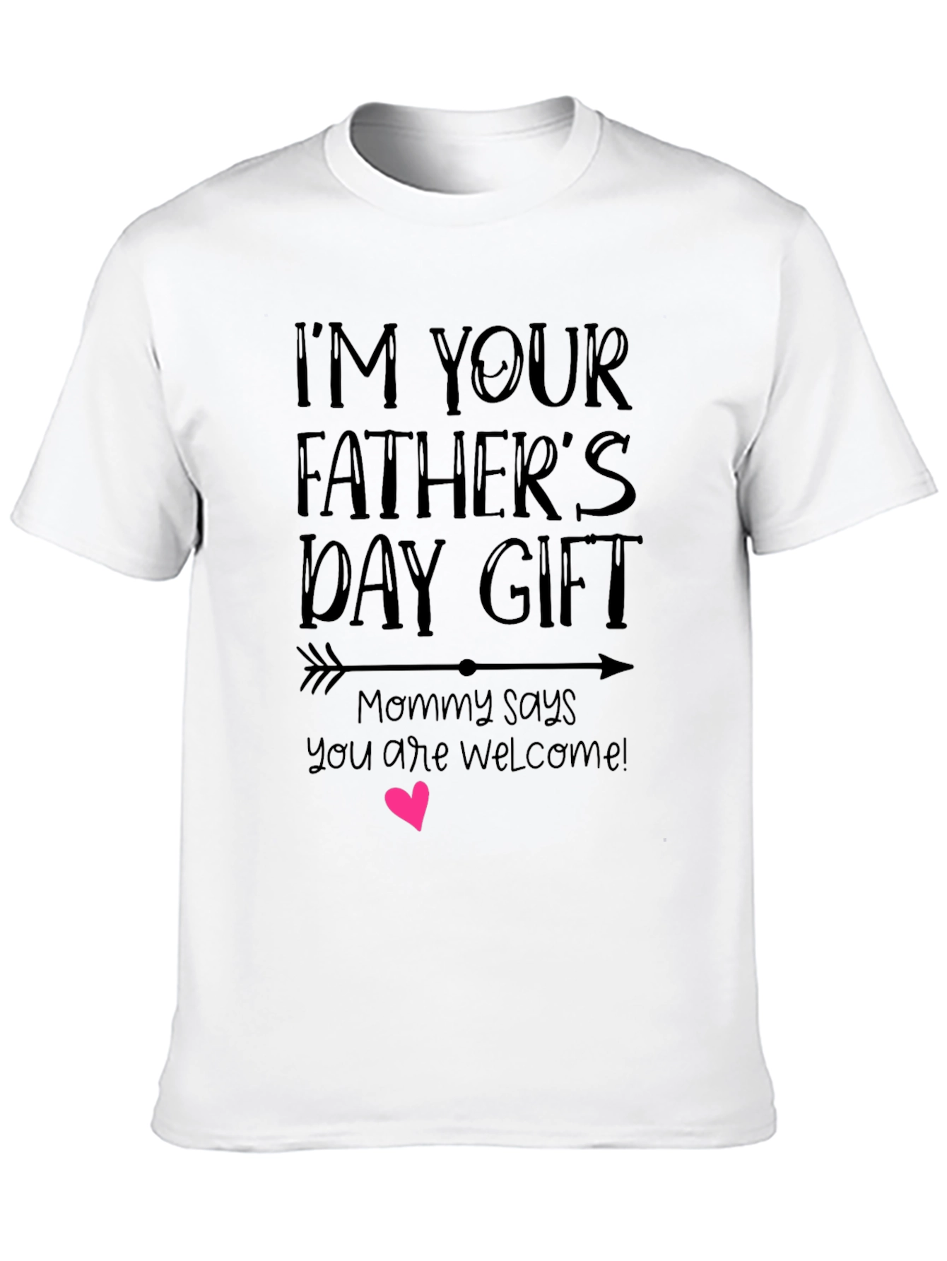 Fathers Day Gift Black T-Shirt