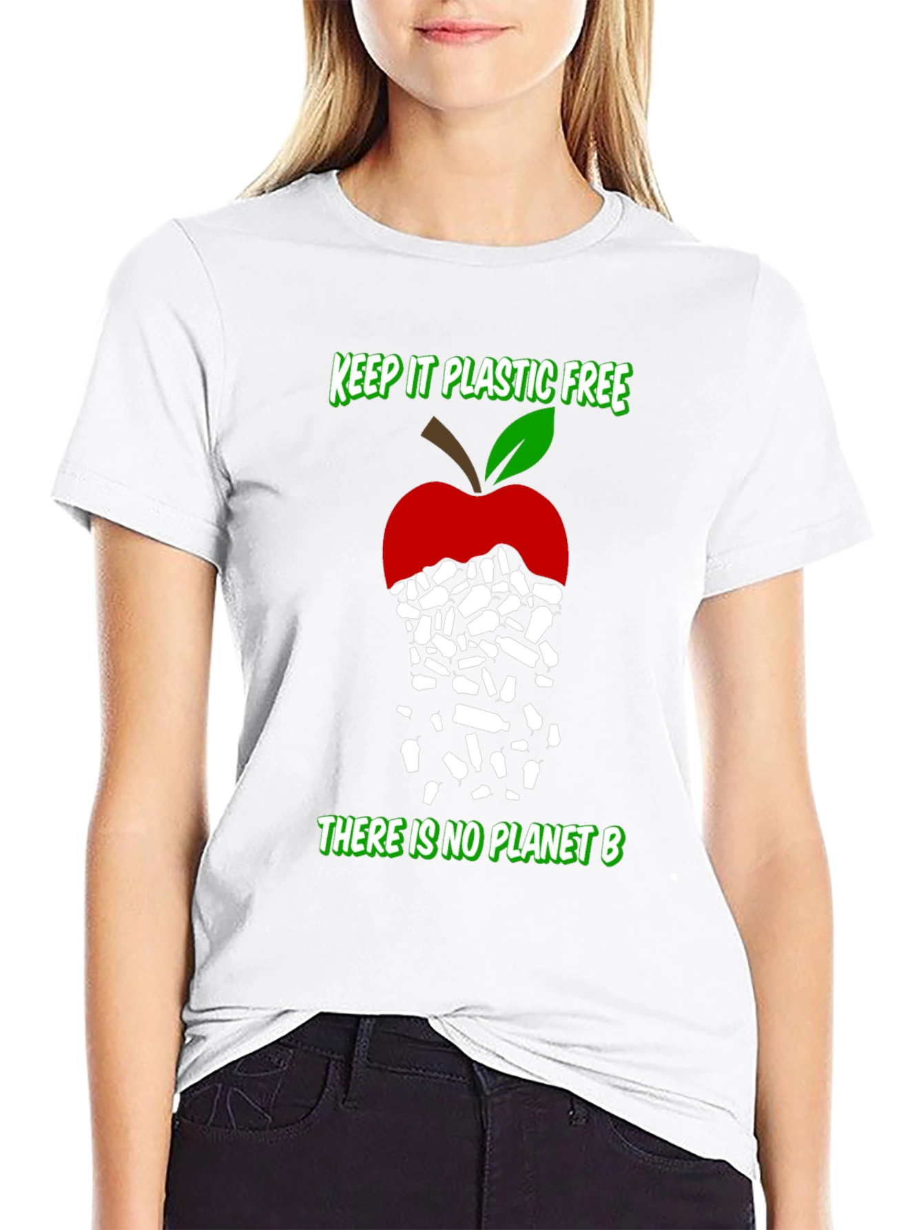 Eco-Friendly T-Shirt: Keep It Plastic Free