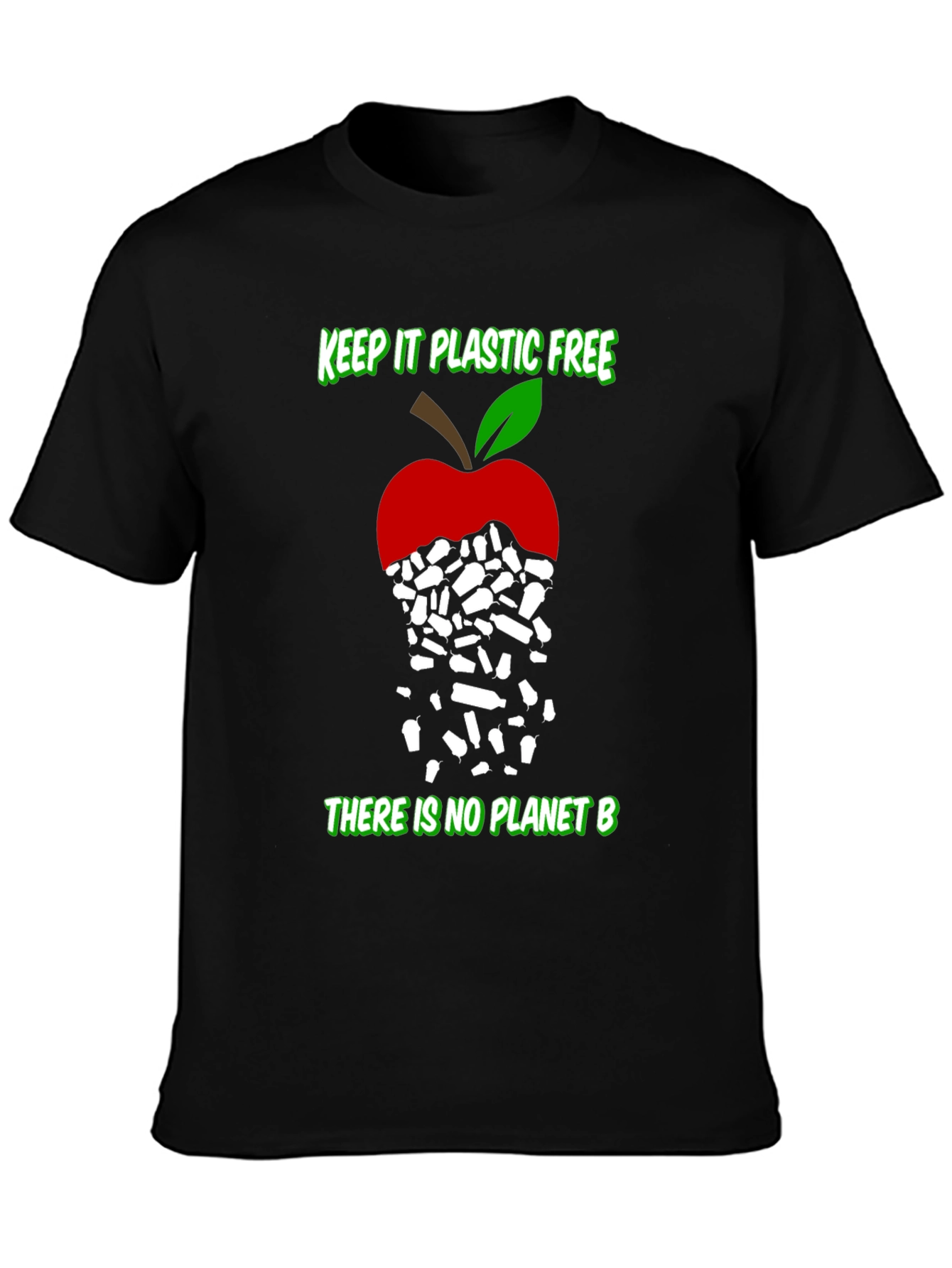 Eco-Friendly T-Shirt: Keep It Plastic Free