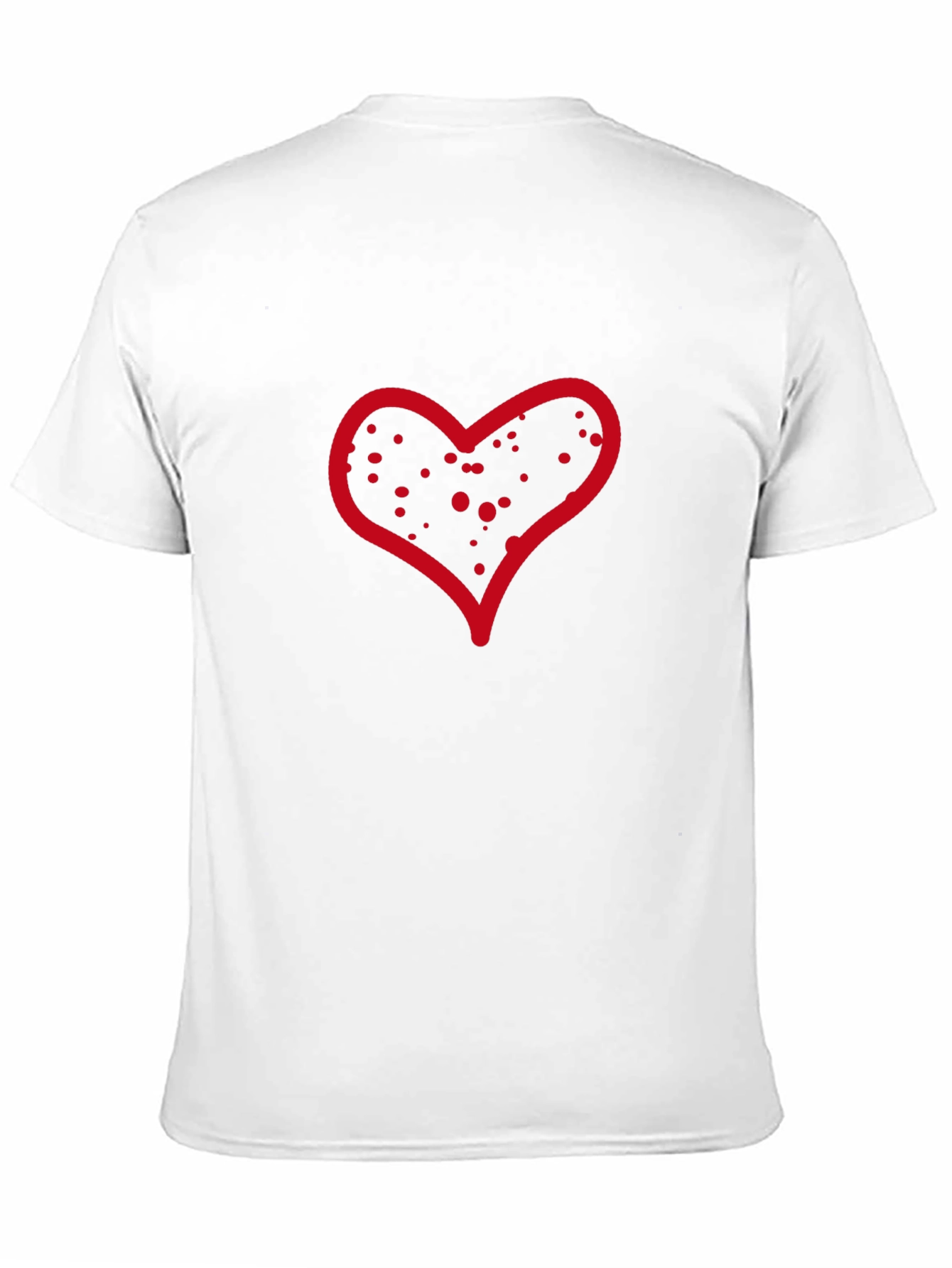 Heart Graphic Black T-Shirt