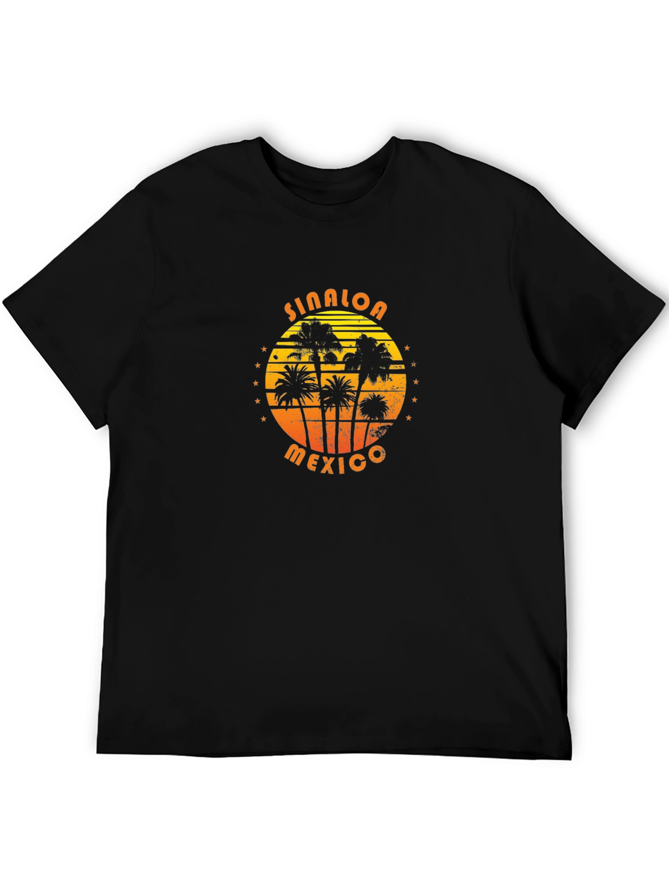 Sinaloa Mexico Palm Tree Graphic T-Shirt