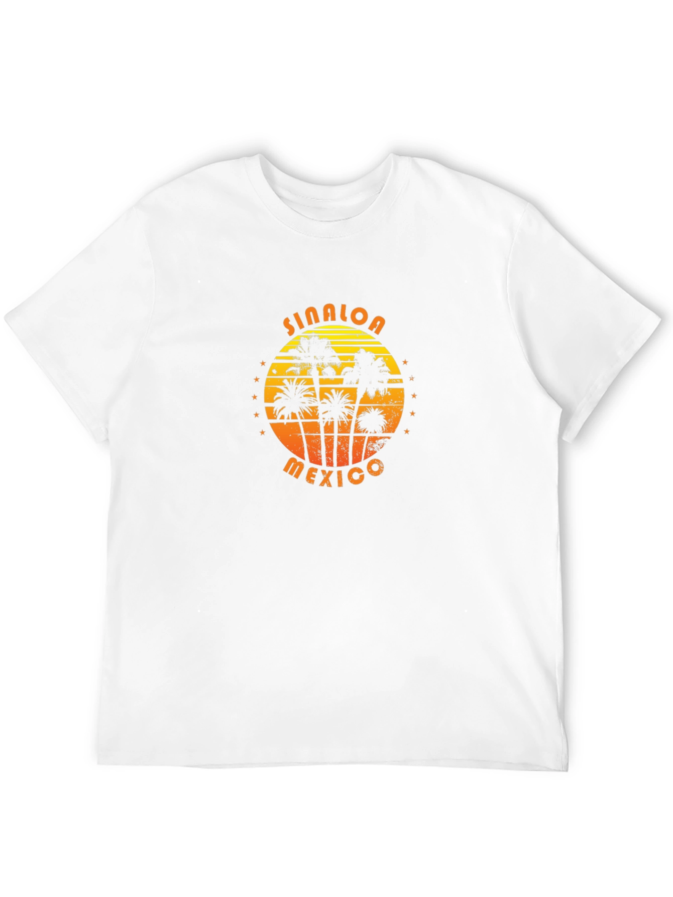 Sinaloa Mexico Palm Tree Graphic T-Shirt