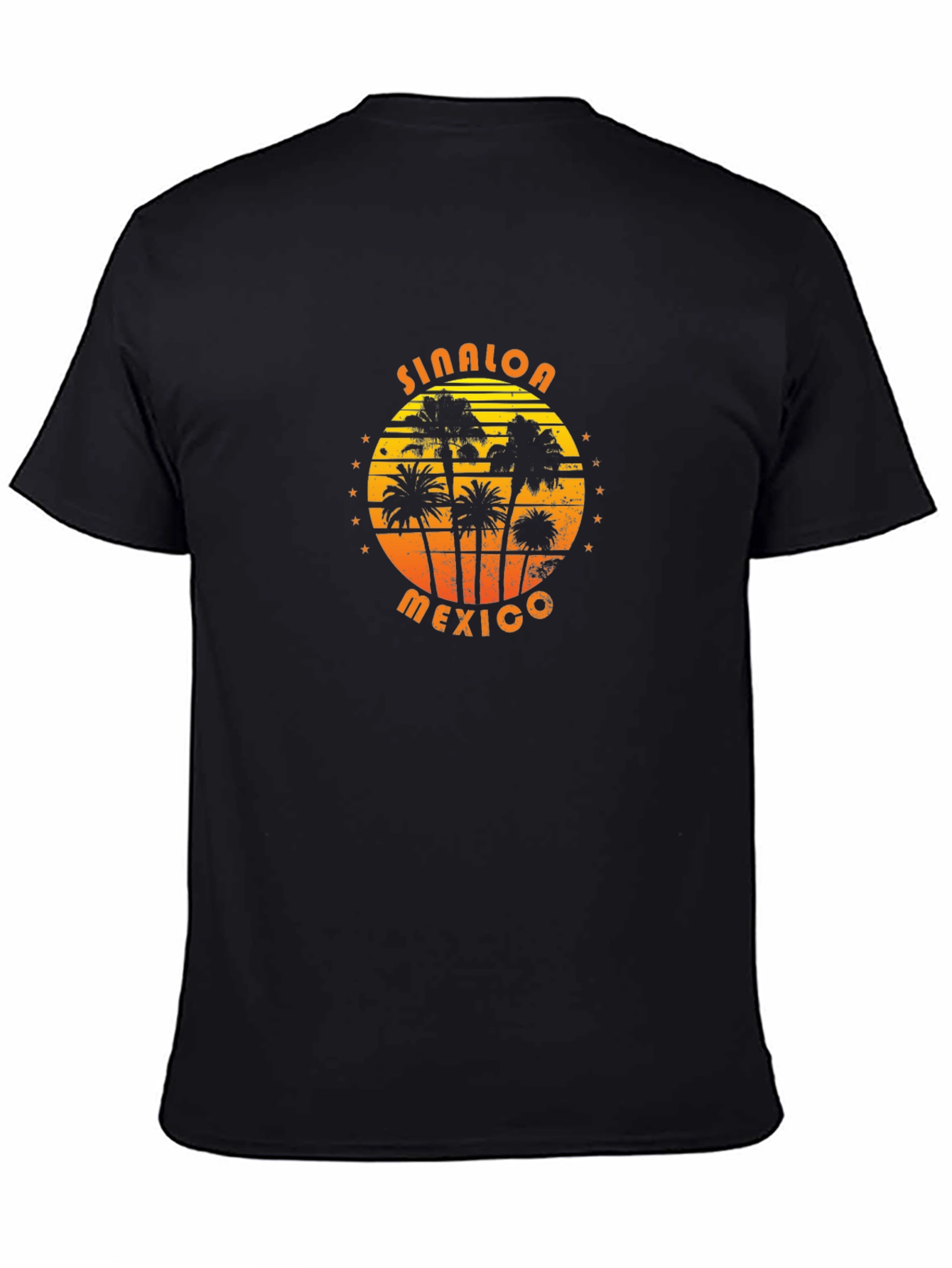 Sinaloa Mexico Palm Tree Graphic T-Shirt