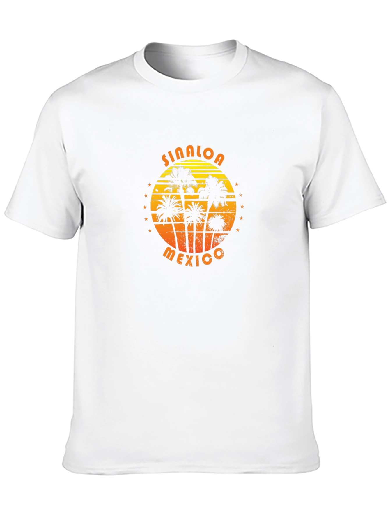 Sinaloa Mexico Palm Tree Graphic T-Shirt