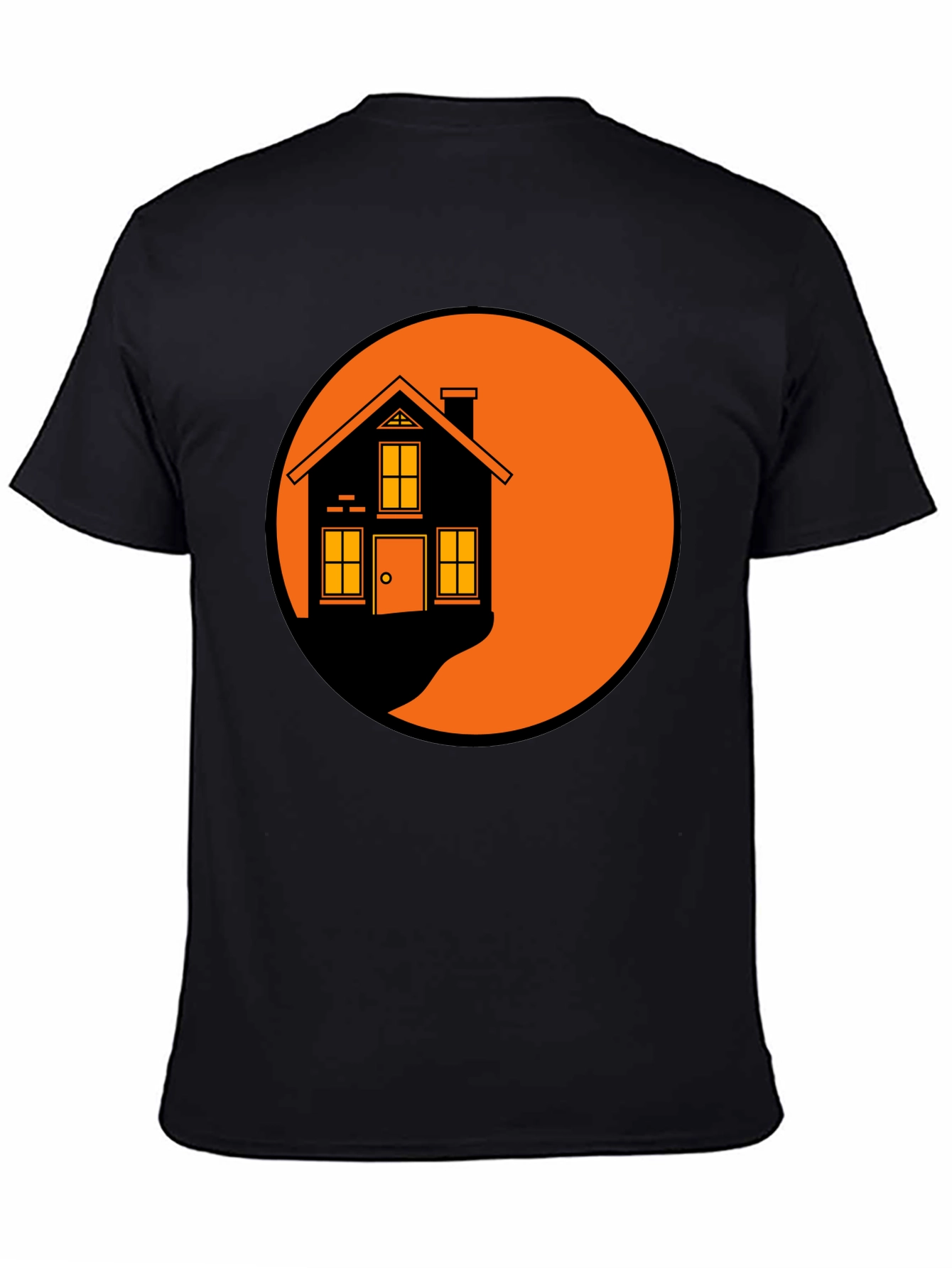 Retro House Graphic T-Shirt - Soft Cotton Tee