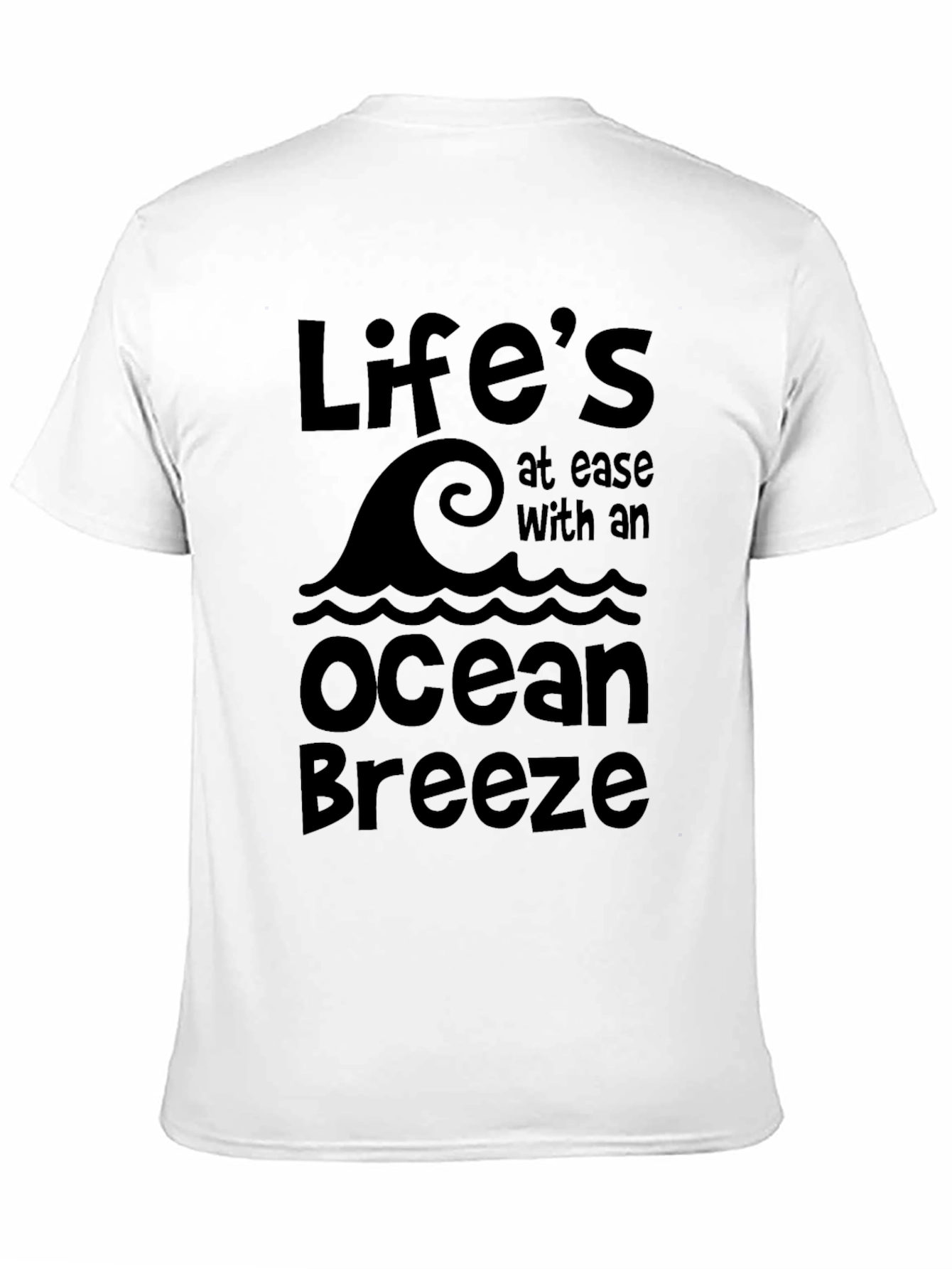 Lifes at Ease Ocean Breeze Graphic Tee
