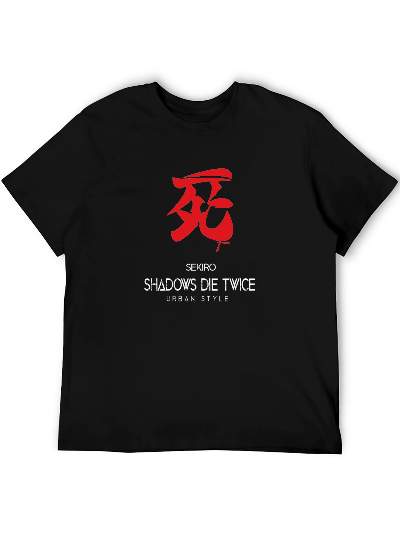 Sekiro Shadows Die Twice Black Graphic Tee