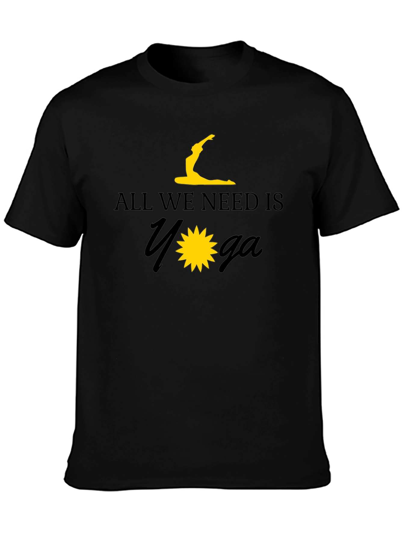 All We Need Is Yoga Graphic Tee