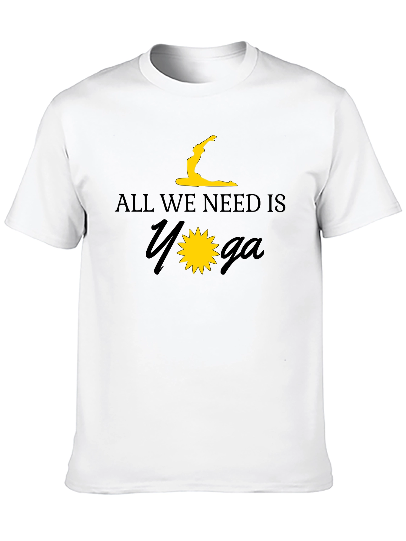 All We Need Is Yoga Graphic Tee