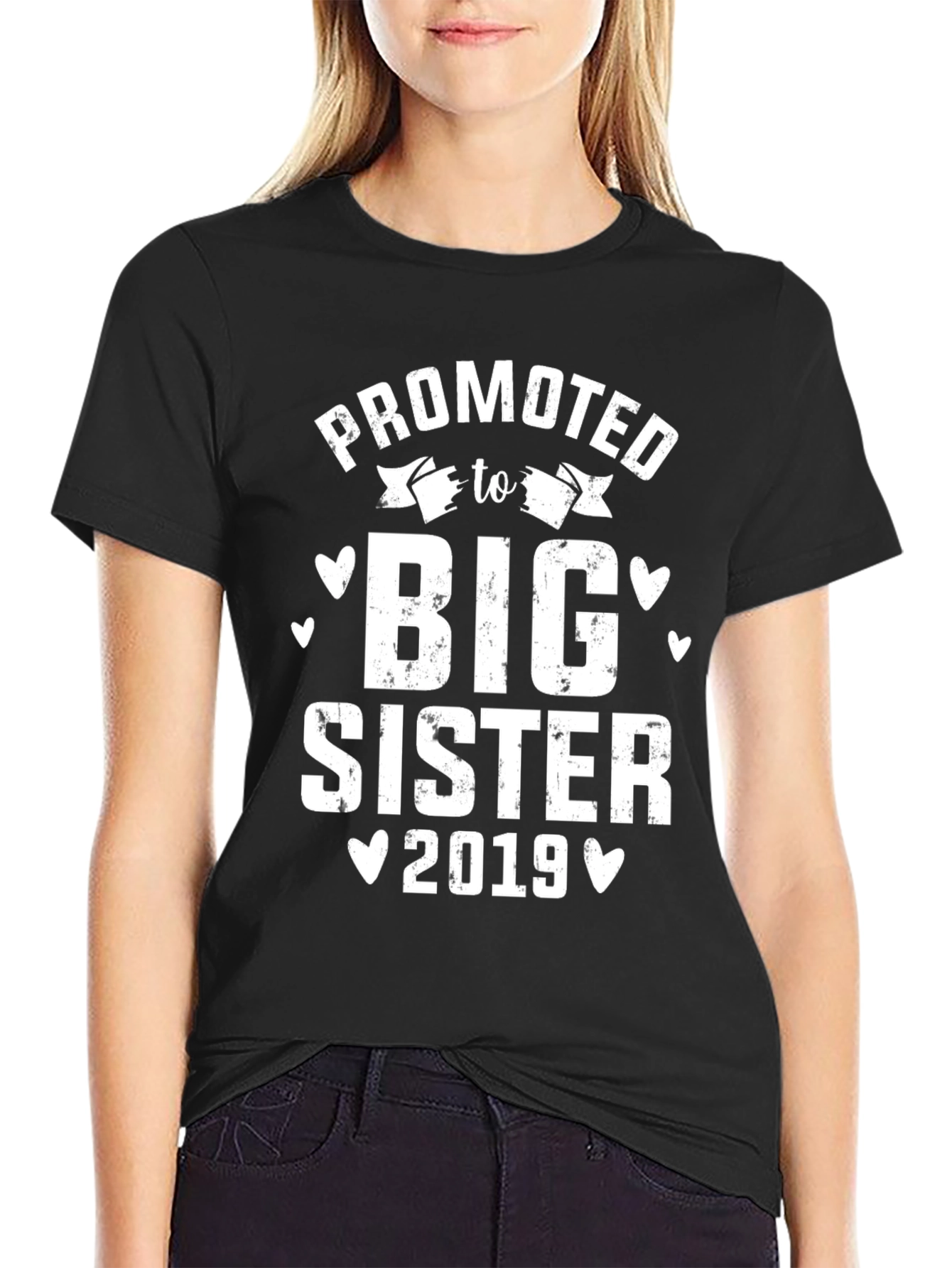 Promoted to Big Sister 2019 T-Shirt