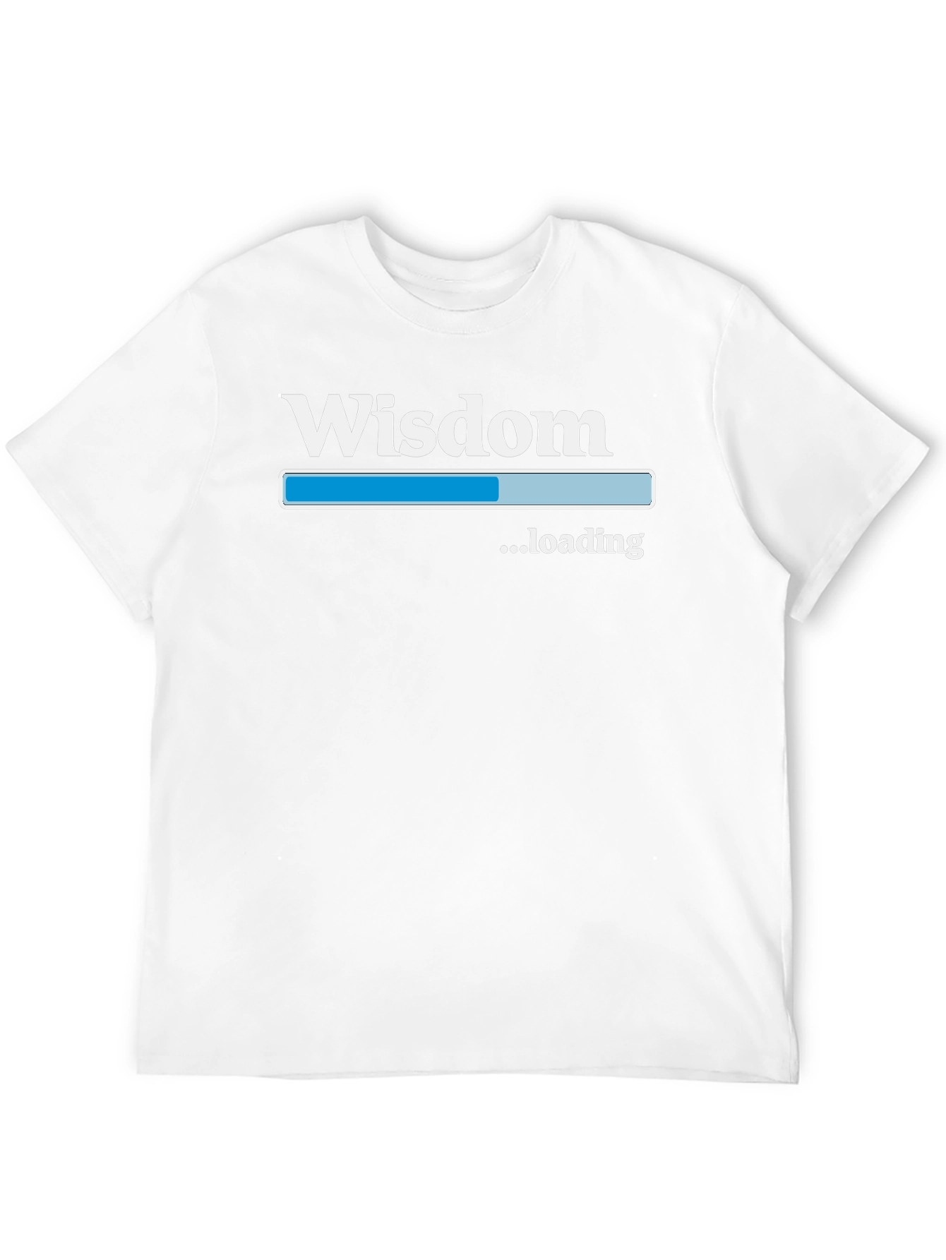 Wisdom Loading Black T-Shirt