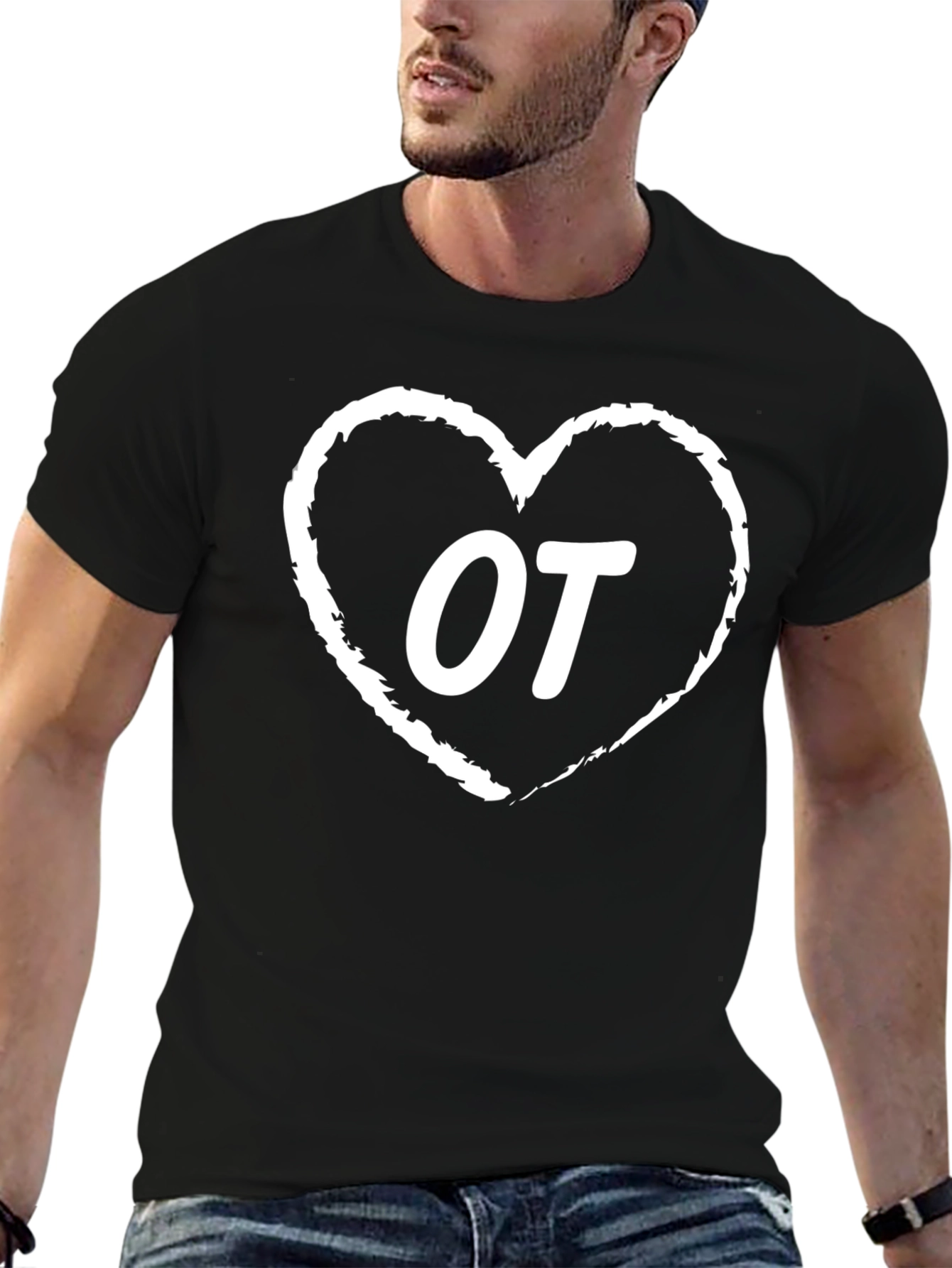 OT Heart T-Shirt - Occupational Therapy Tee