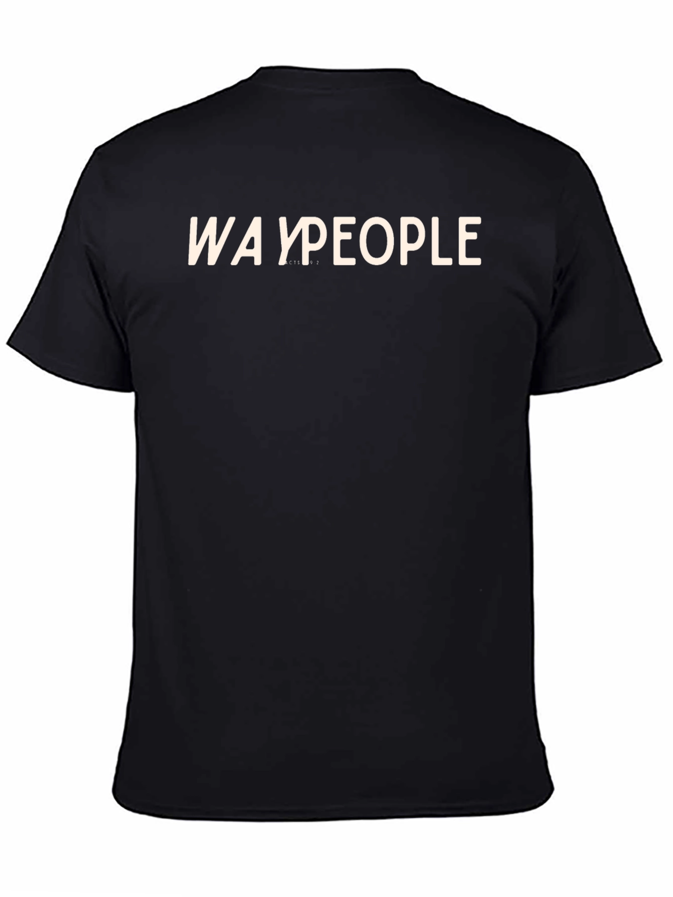 Waypeople Crew Neck T-Shirt - Casual Stylish Comfortable