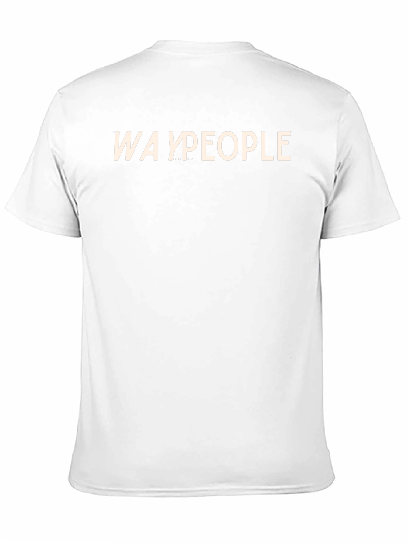 Waypeople Crew Neck T-Shirt - Casual Stylish Comfortable