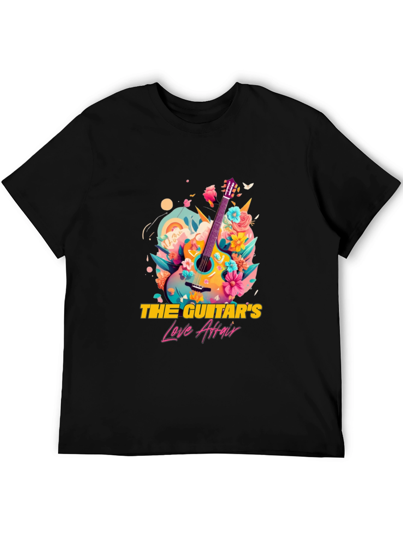 Guitars Love Affair Graphic Tee