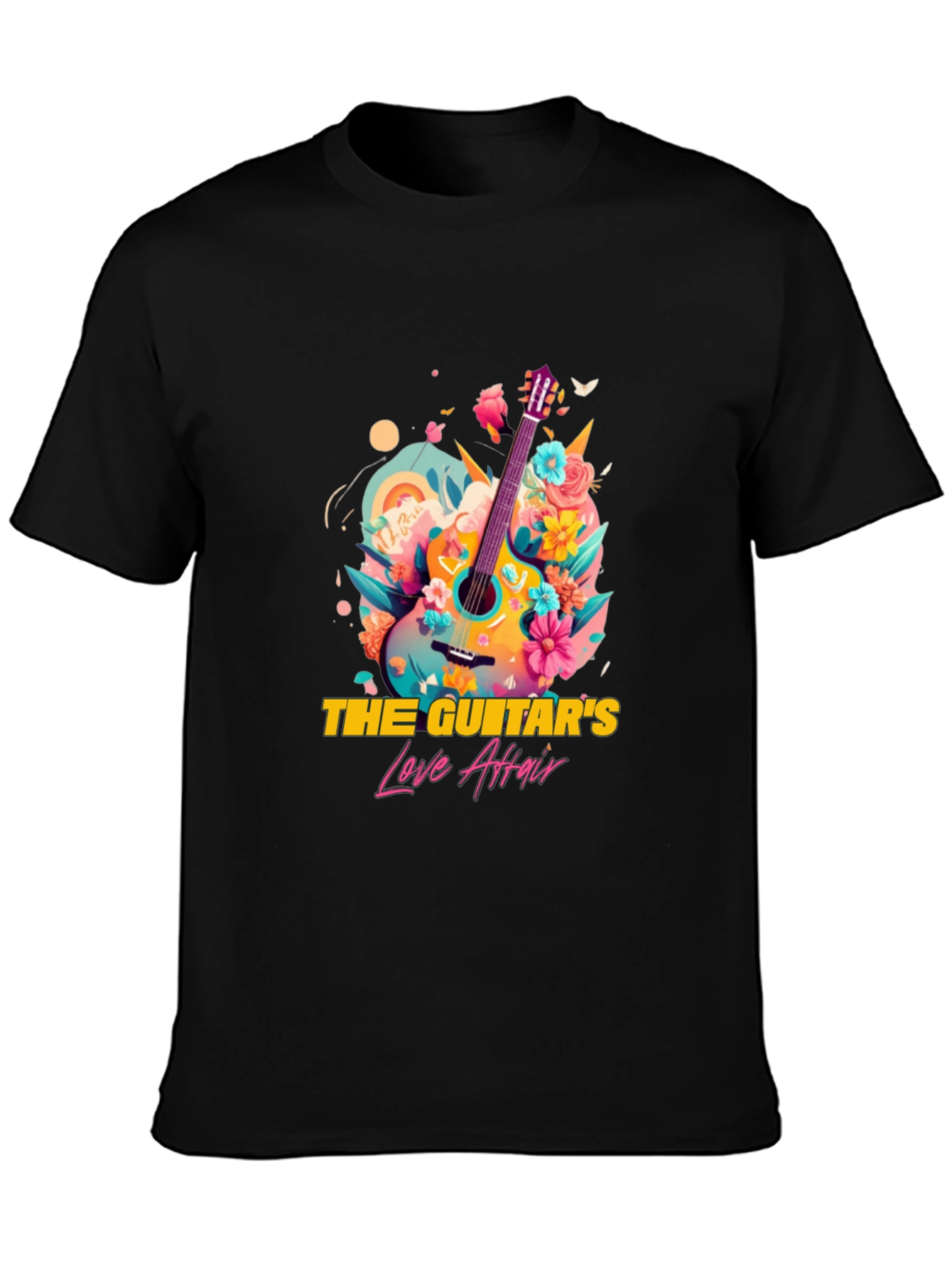 Guitars Love Affair Graphic Tee