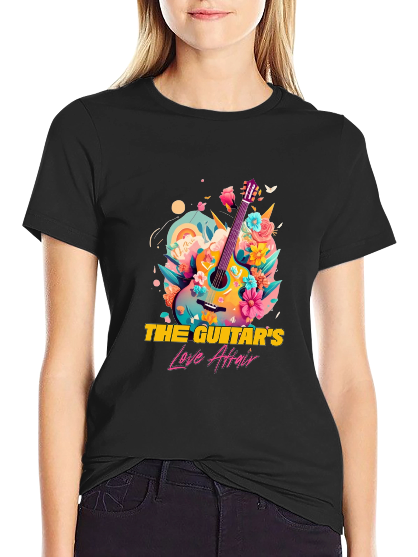 Guitars Love Affair Graphic Tee