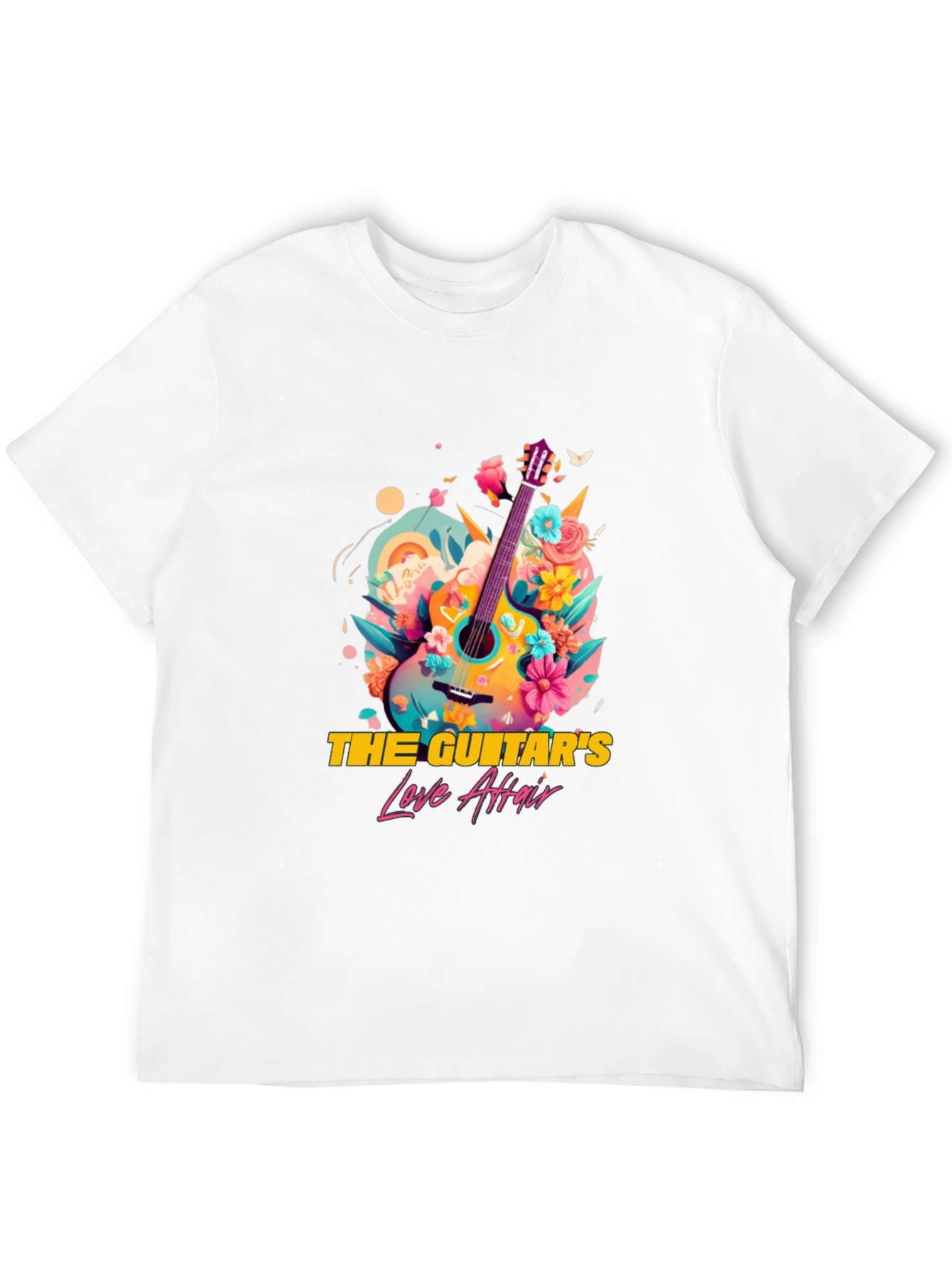 Guitars Love Affair Graphic Tee