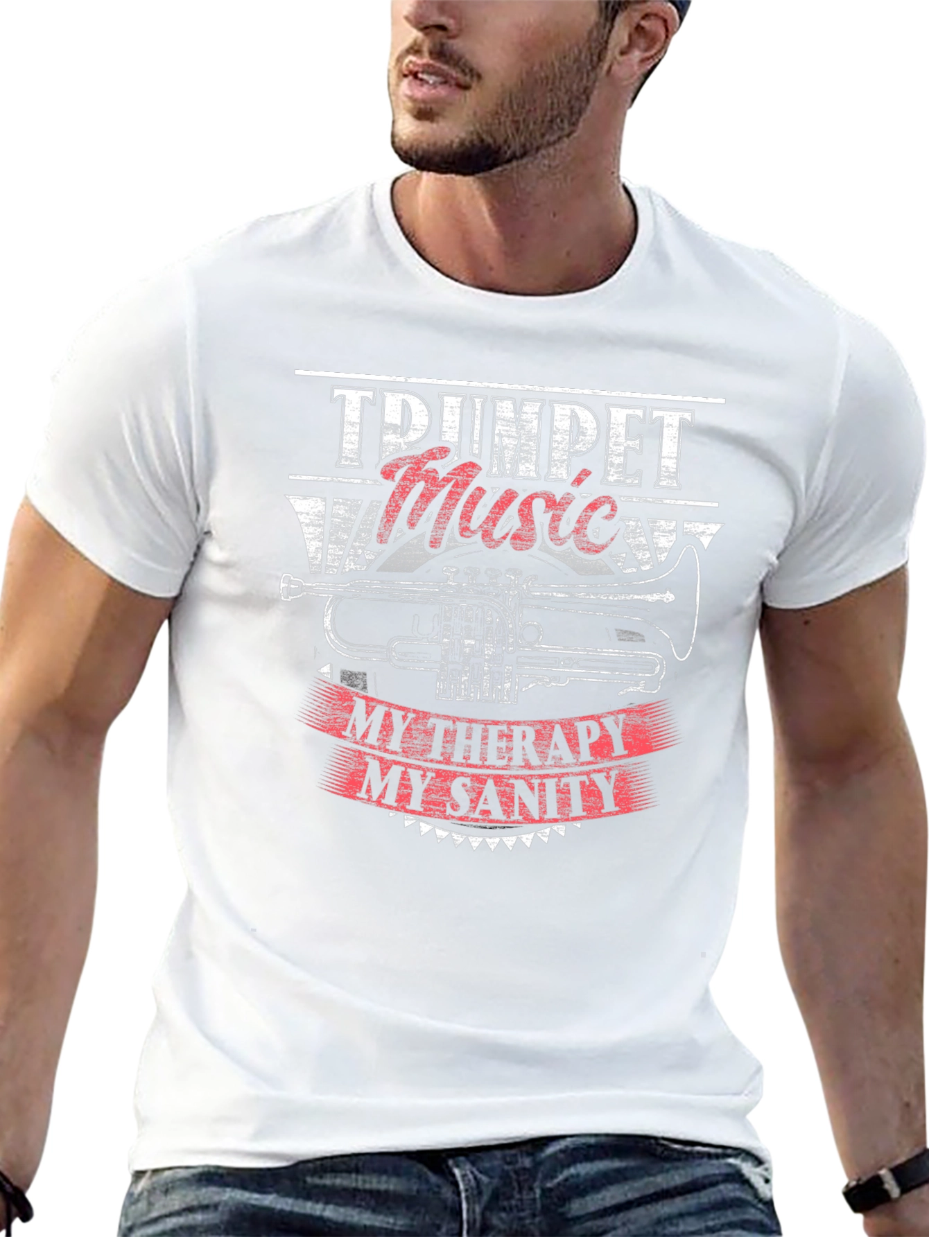 Trumpet Music Therapy T-Shirt