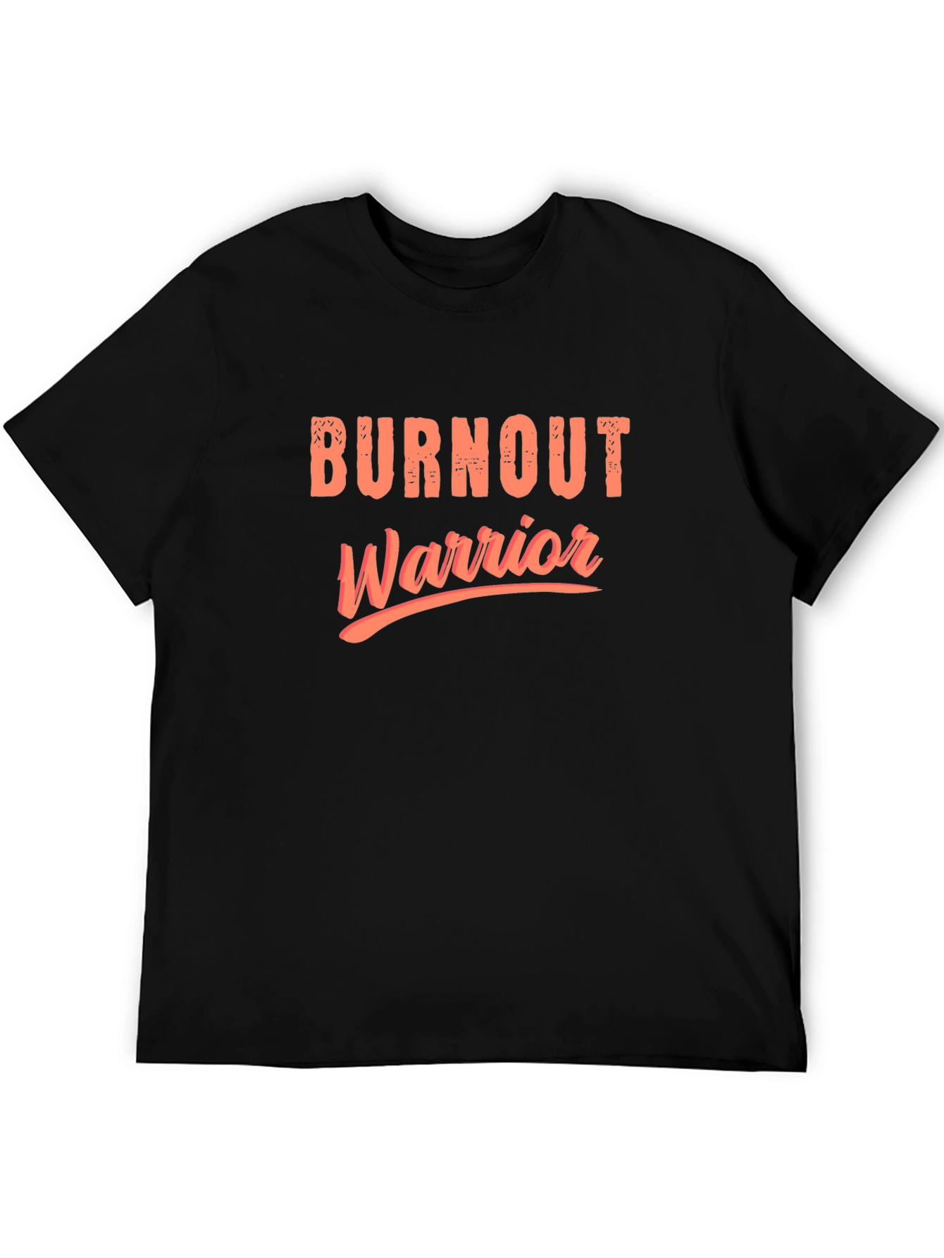 Burnout Warrior Graphic Tee - Black