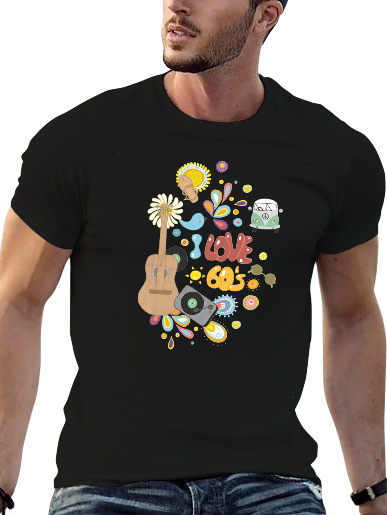 I Love the 60s Graphic T-Shirt