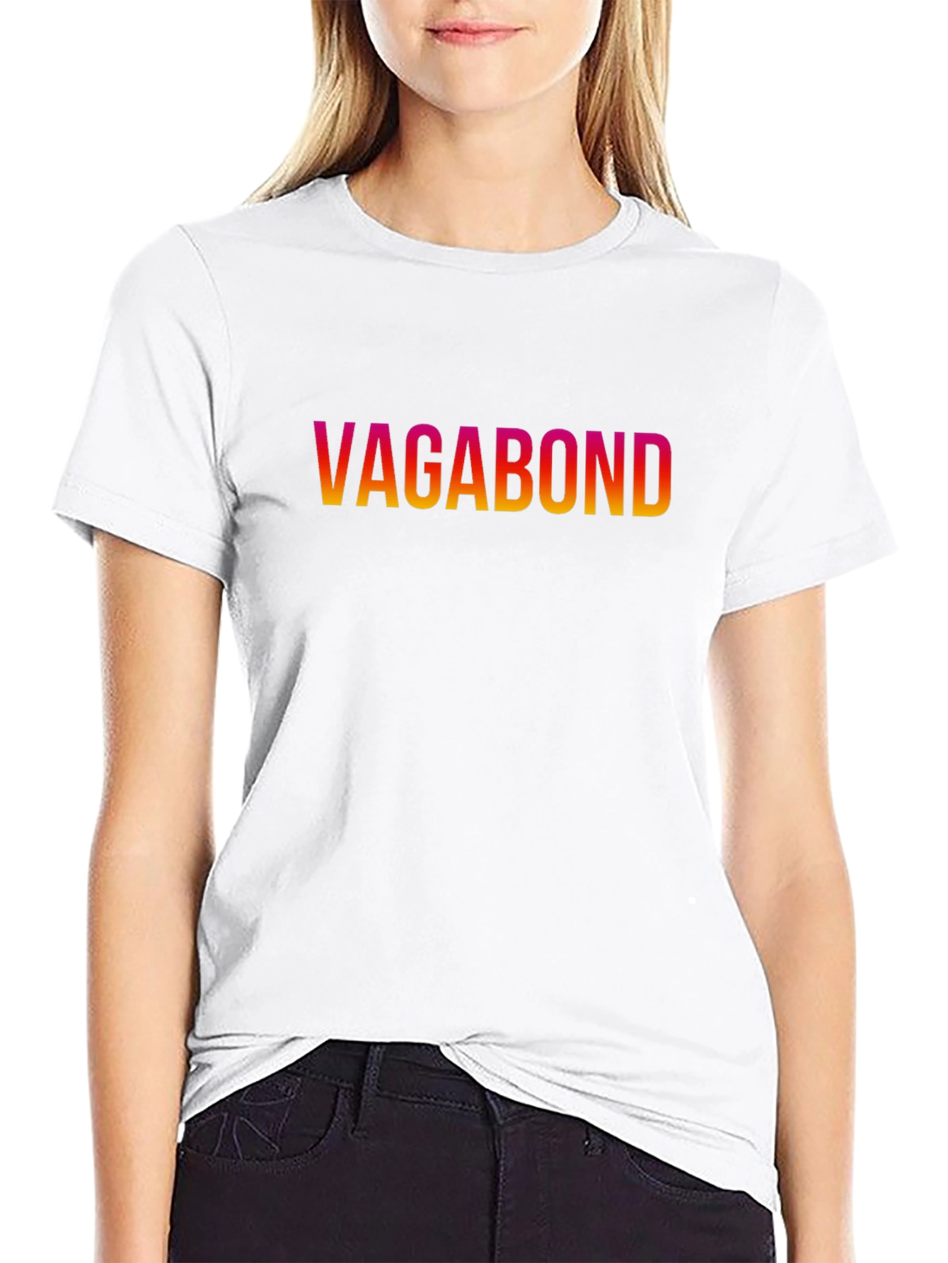 Vagabond Gradient Text Tee