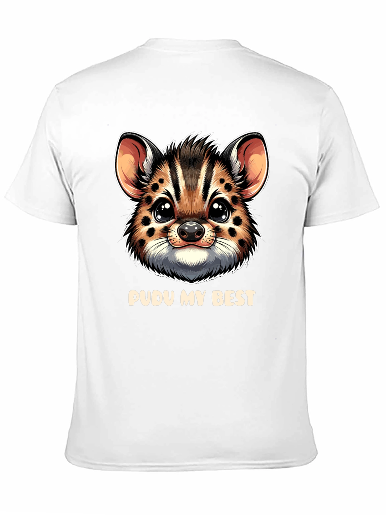 Pudu My Best Black T-Shirt